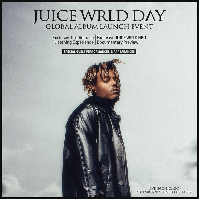 JUICE WRLD DAY EXCLUSIVE PRERELEASE TO THE ALBUM, HBO DOCUMENTARY PREVIEW, SPECIAL GUEST