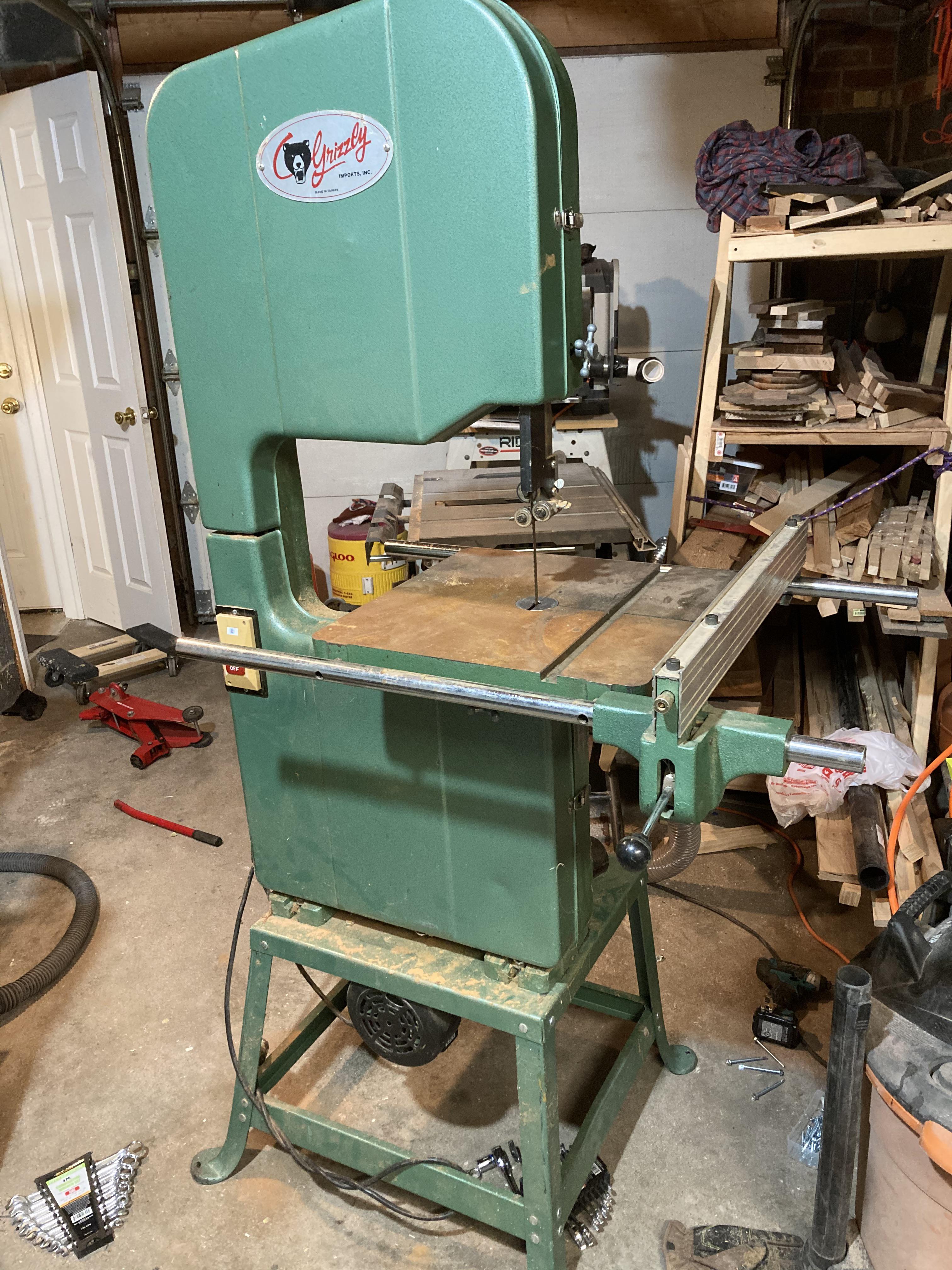 1993 Grizzly G1073 I picked up for 200 today! Needs some TLC but it