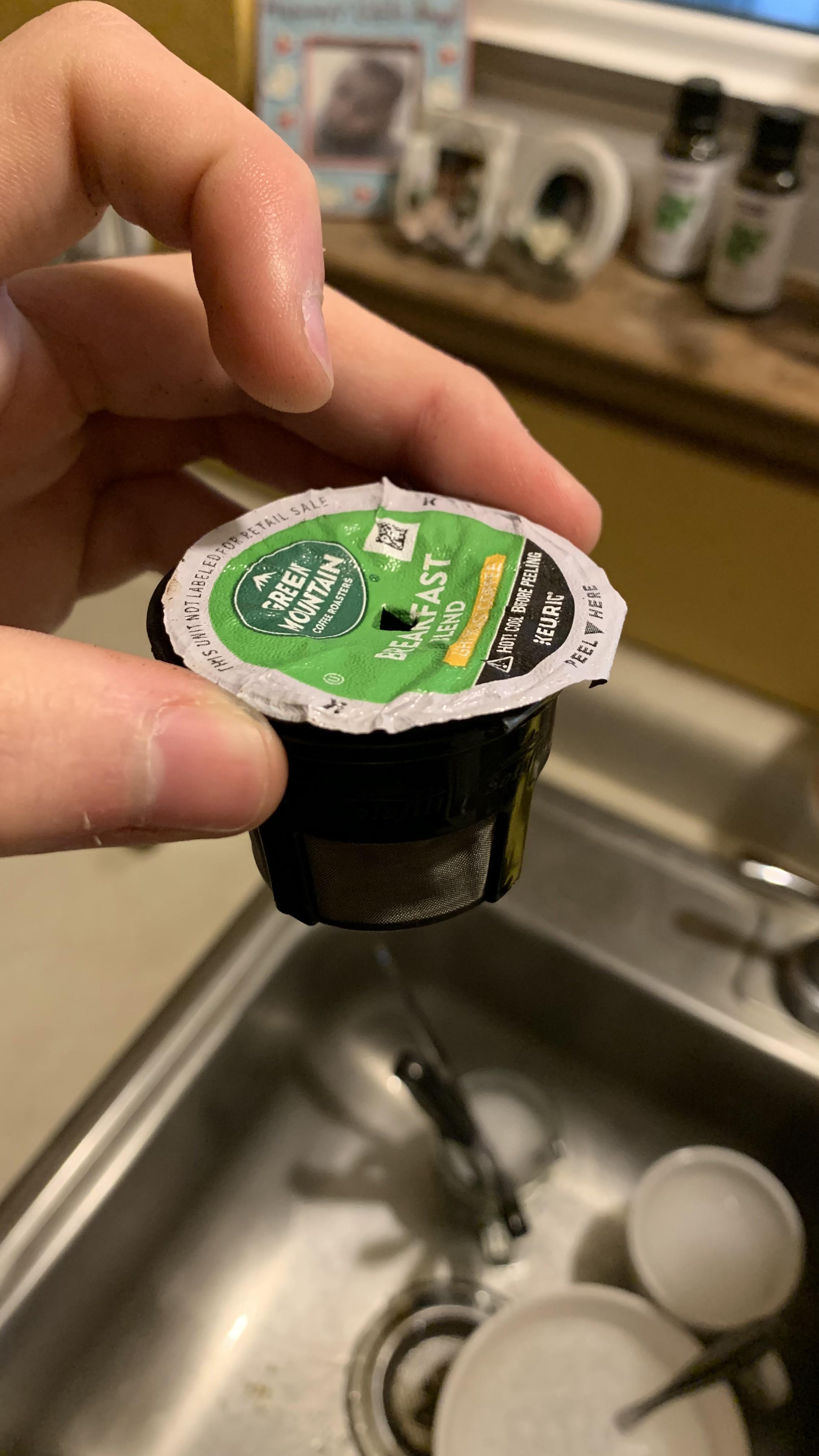 Keurig sensor blocks your brew unless it’s “K-cup compatible”, aka has