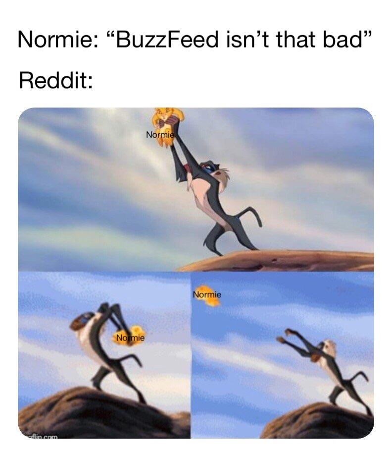 BuzzFeed bad Reddit good memes