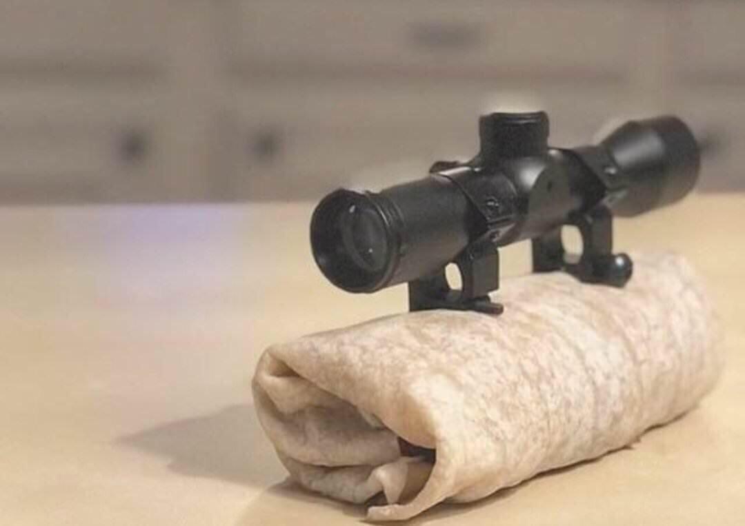 Tactical Burrito +50 range, +10 health, 2x sneak attack damage r