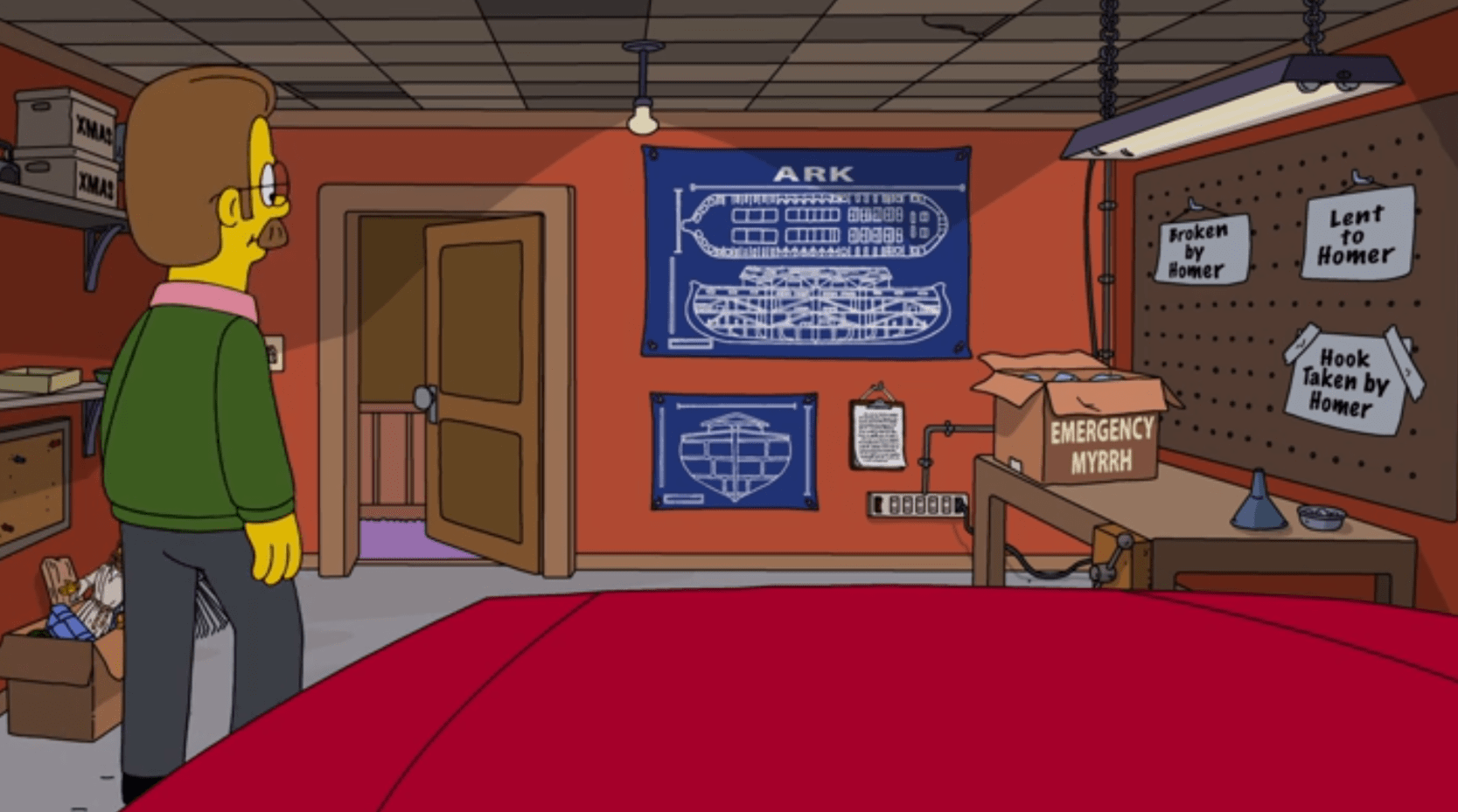 Ol' Painty Can Ned finally got around to cleaning his garage r