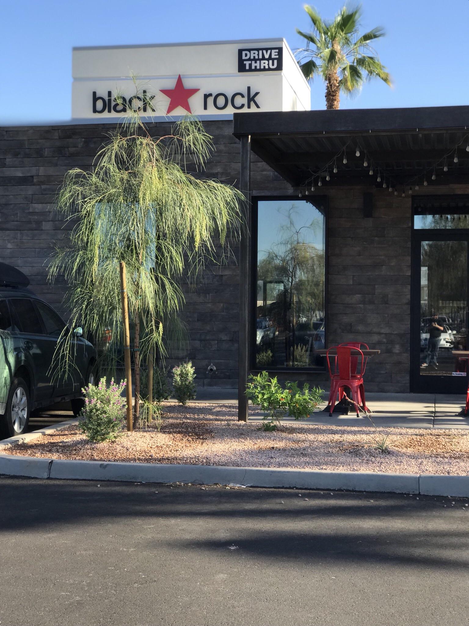 Black Rock Coffee, at the corner of Higley & Southern in Mesa r/phoenix
