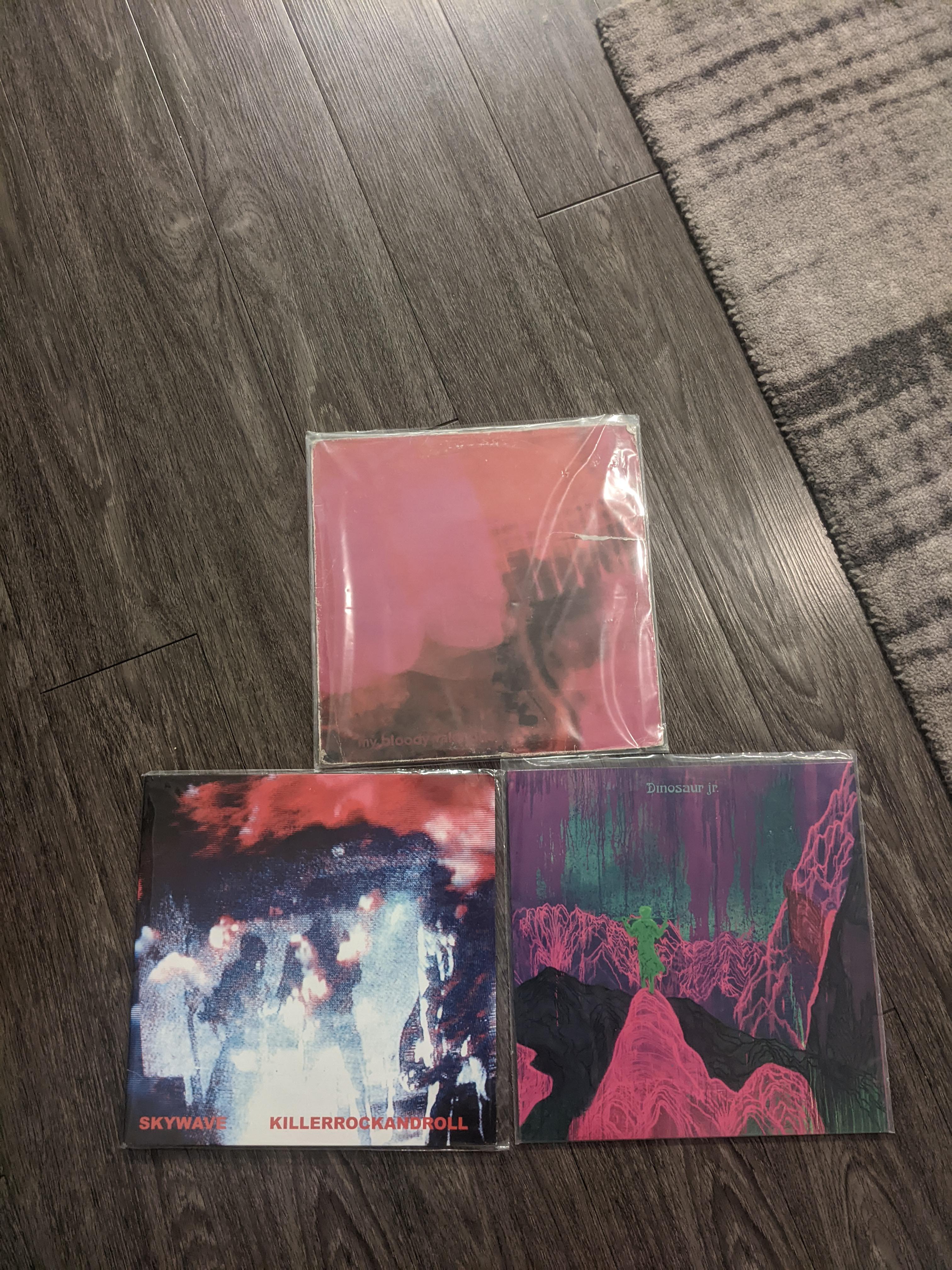 some recent pickups r/shoegaze