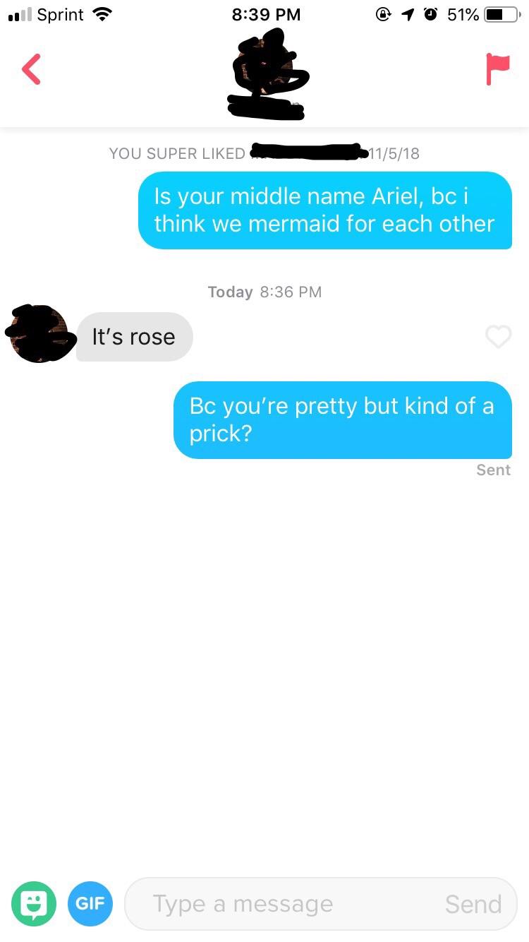 Let’s see how how it takes her to unmatch me Tinder