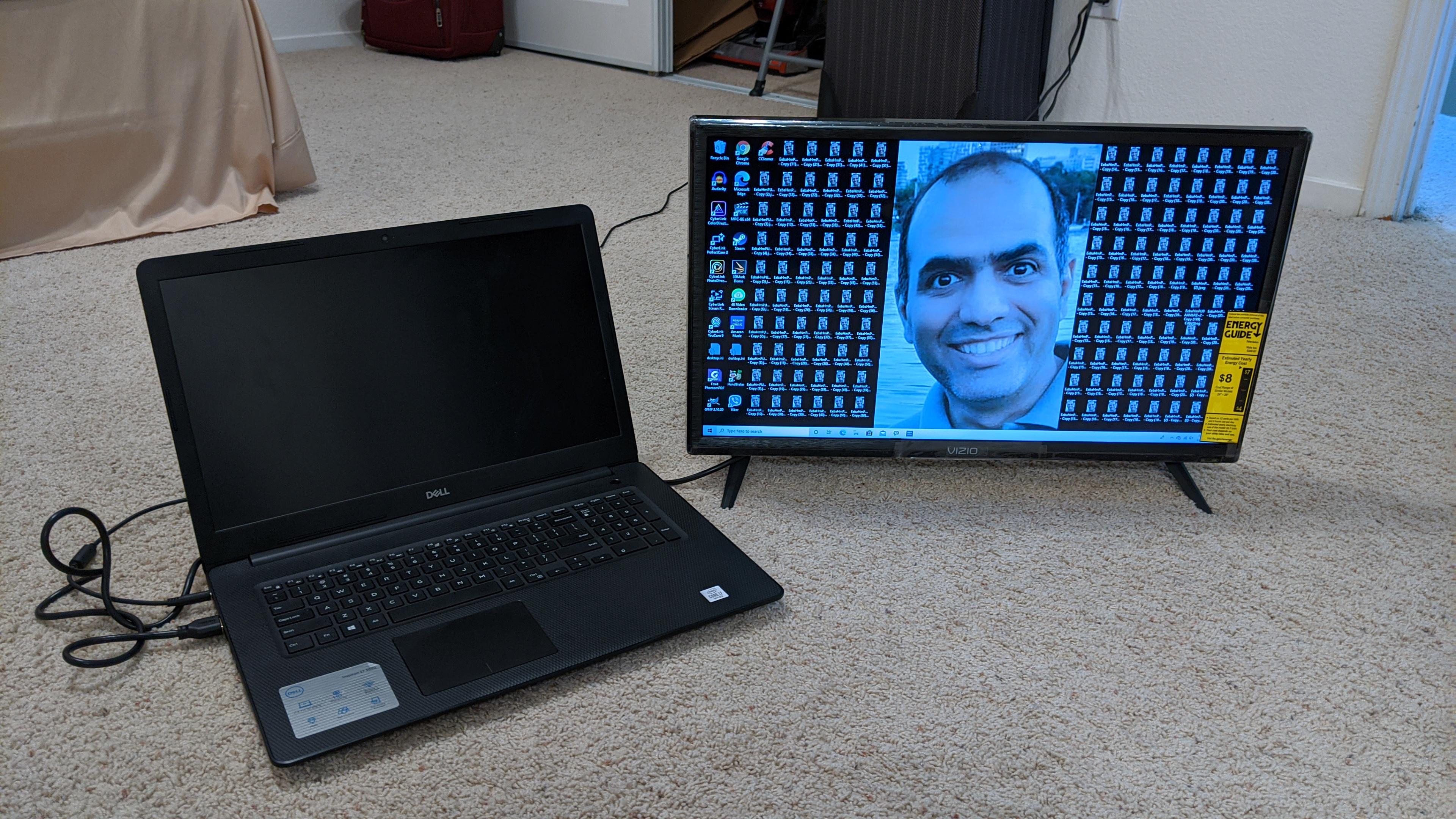 My laptop's screen just died so I have to send it in for