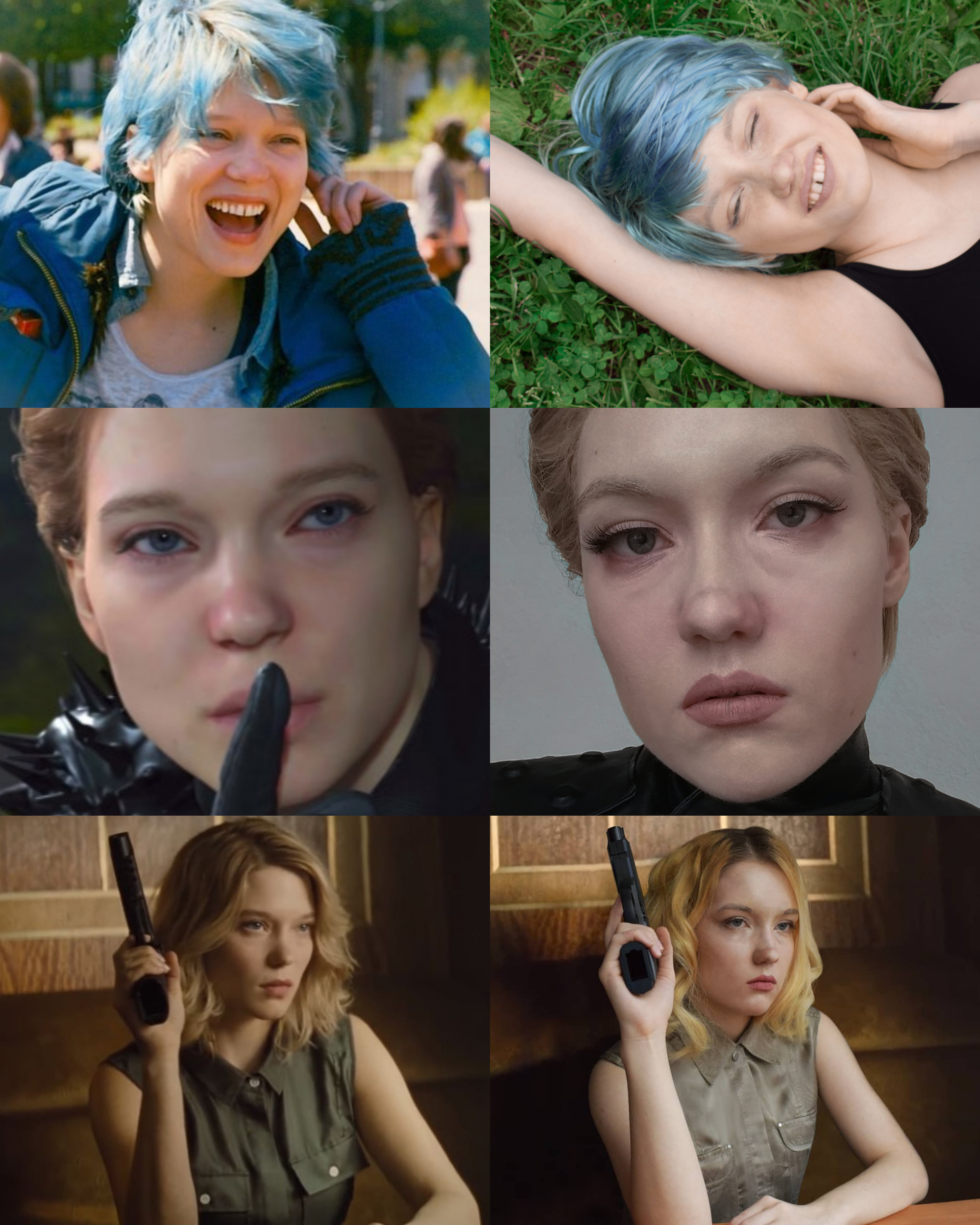 Blue Is The Warmest Color Emma Hair