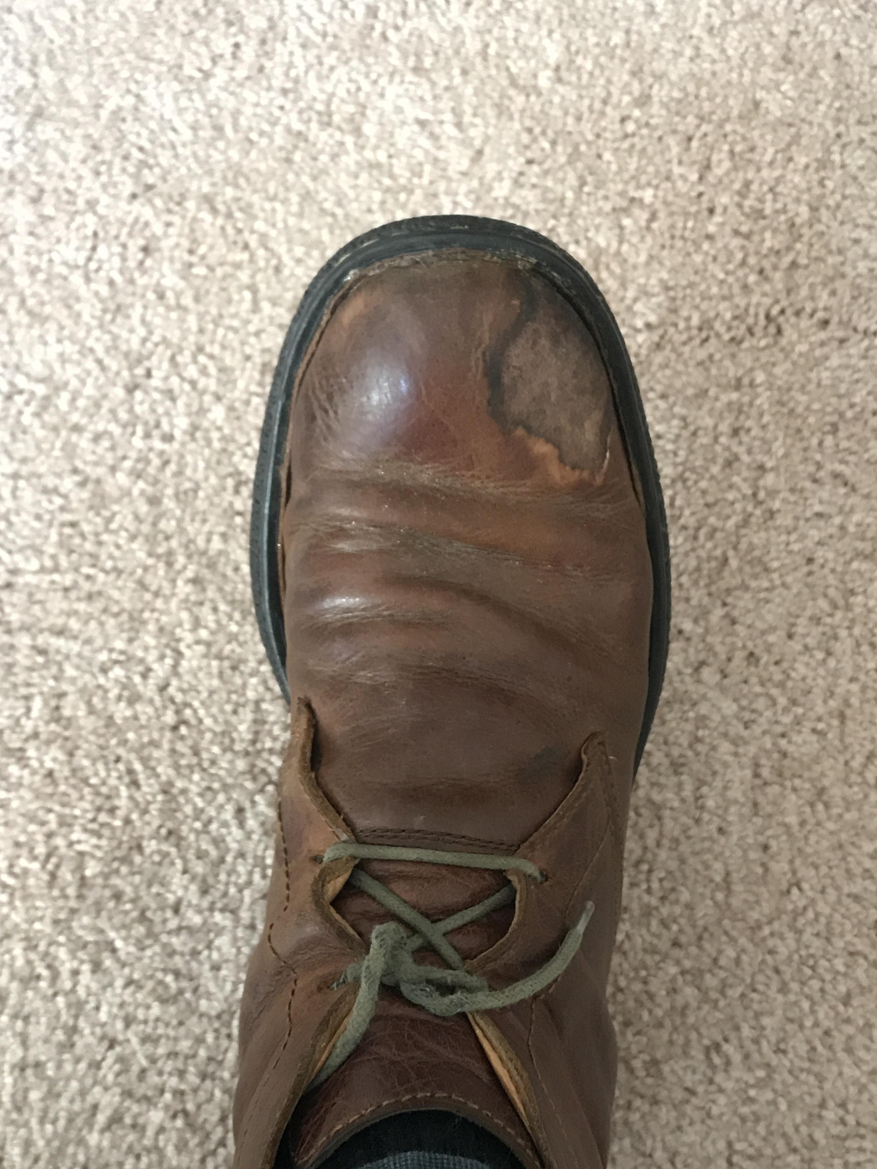 How do I fix this? (Waterstained leather boot) r/malefashionadvice