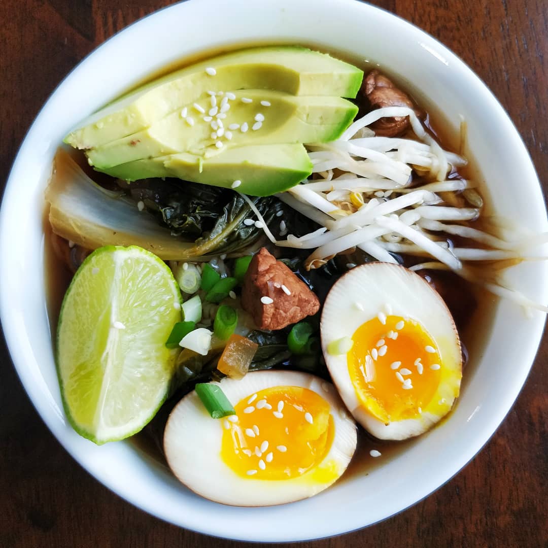 Delicious pork ramen with Konjac noodles!! r/ketorecipes