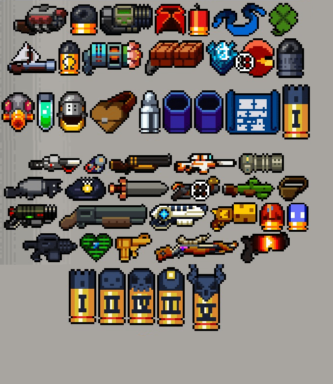 Seven leaf clover + clone run EnterTheGungeon