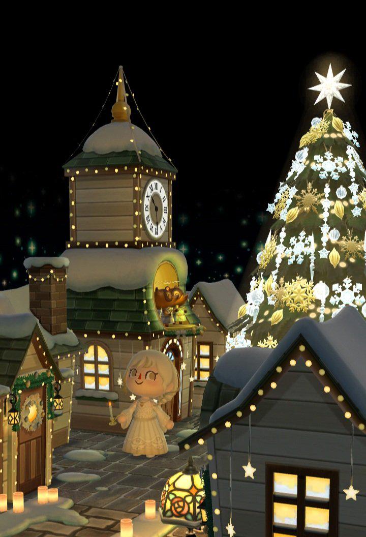 Lit up like a star, when I see my Christmas tree 🎄🌟 r/ACPocketCamp