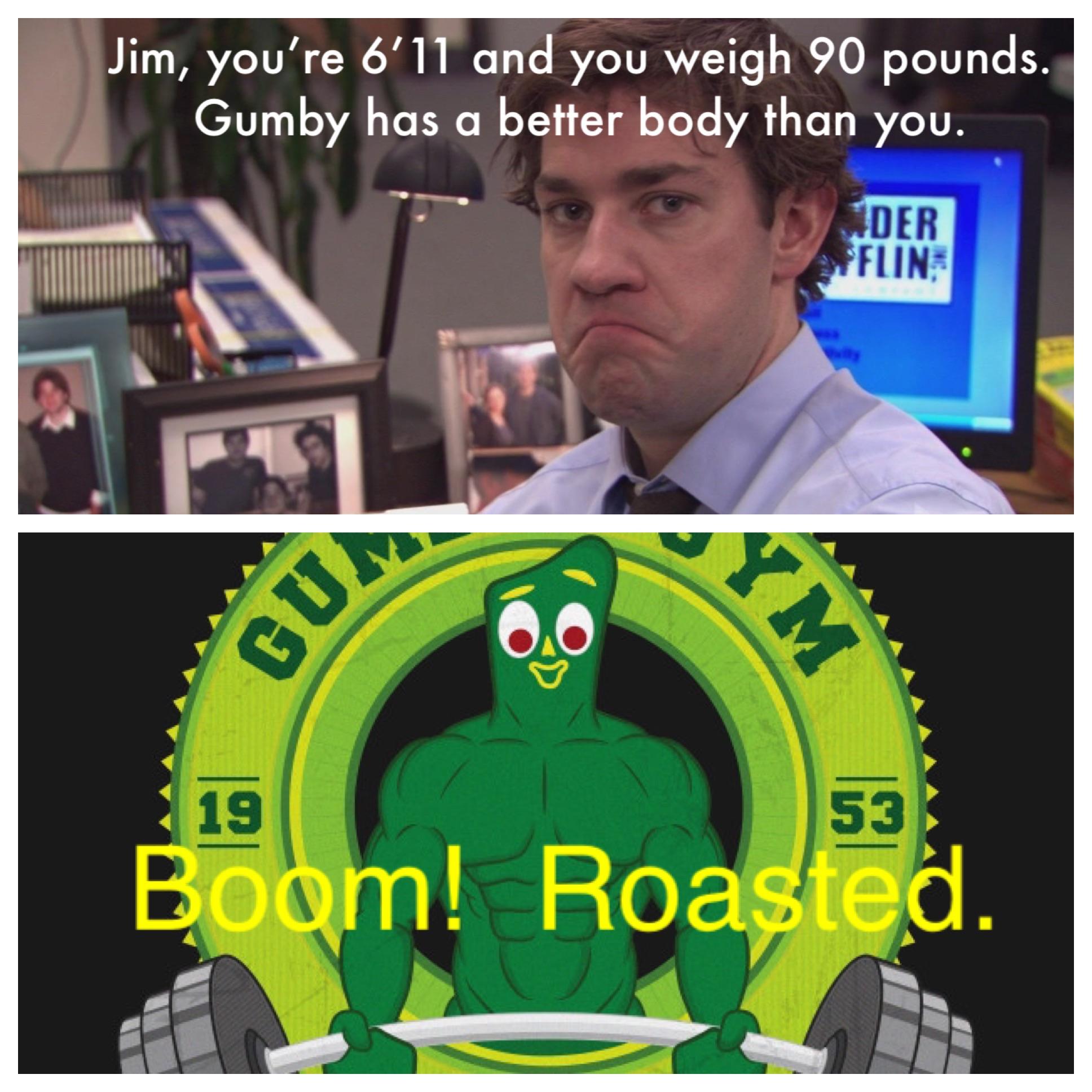 BOOM! ROASTED. r/DunderMifflin