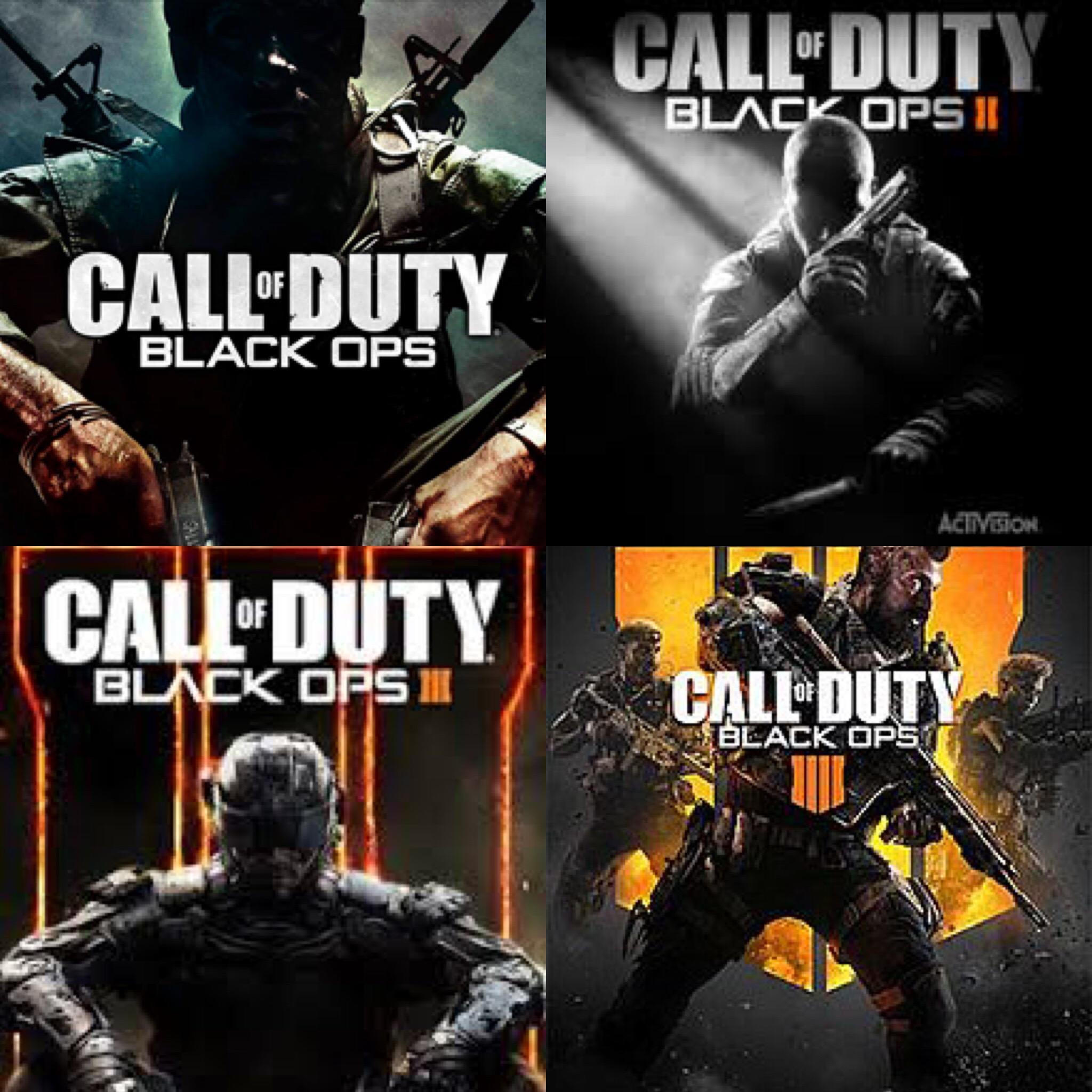 Which Black Ops game Do You Think Has The Best Cover Art? Rank them