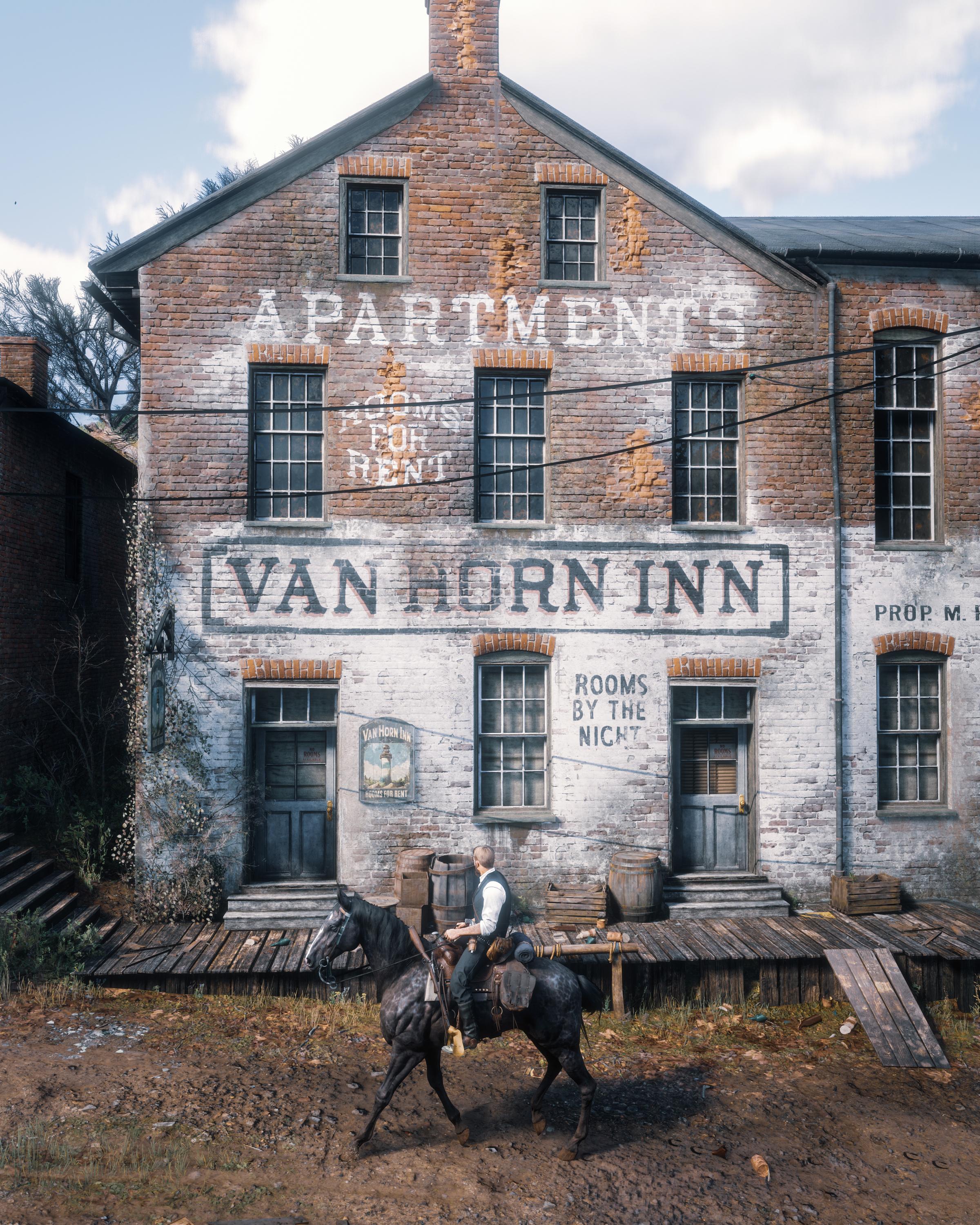 Van Horn Inn r/reddeadphotography