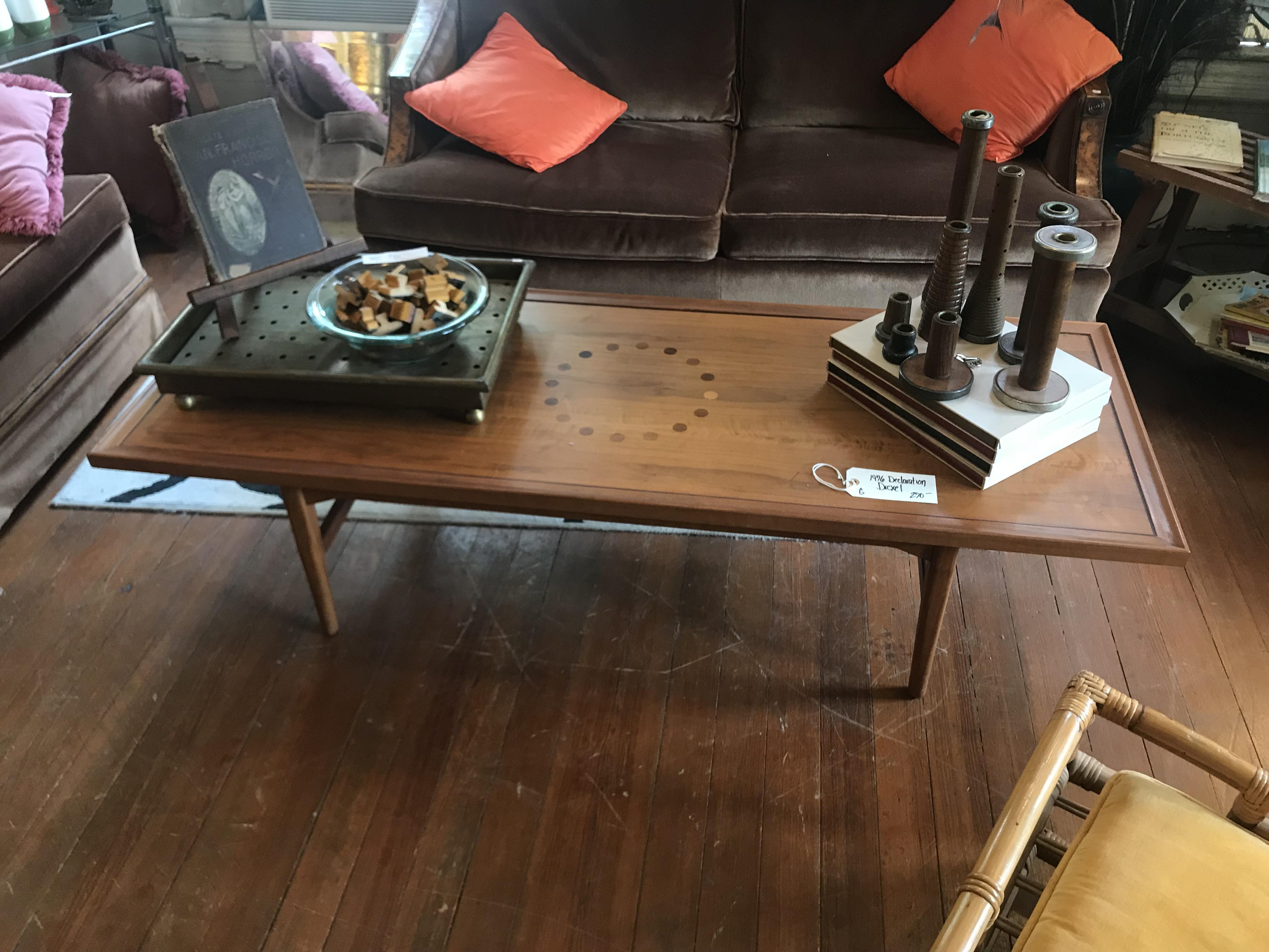 Is this Drexel (?) coffee table worth 250? I love the circle inlay
