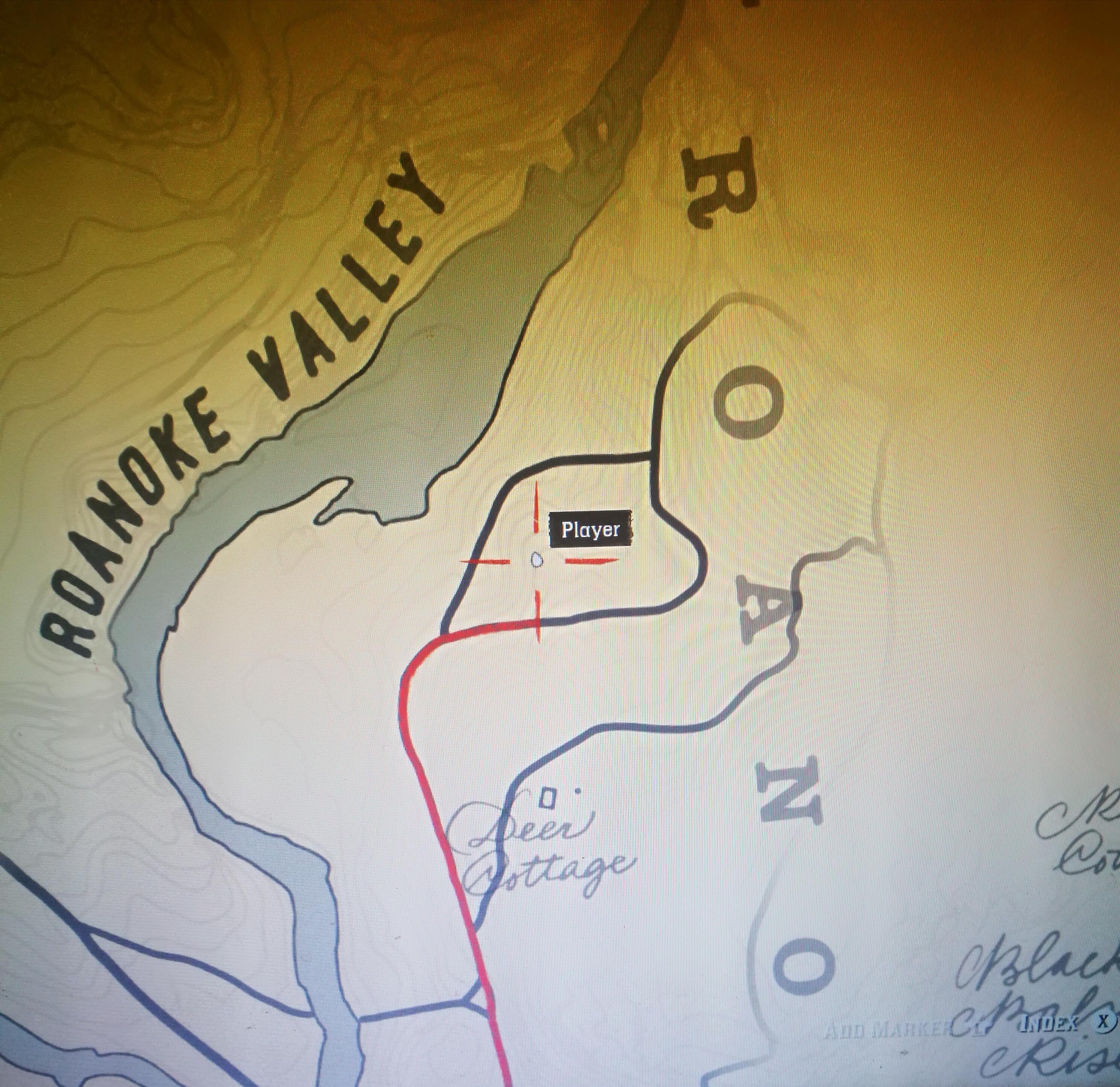 Creepy whispers location. Is this a clue to an easter egg? r