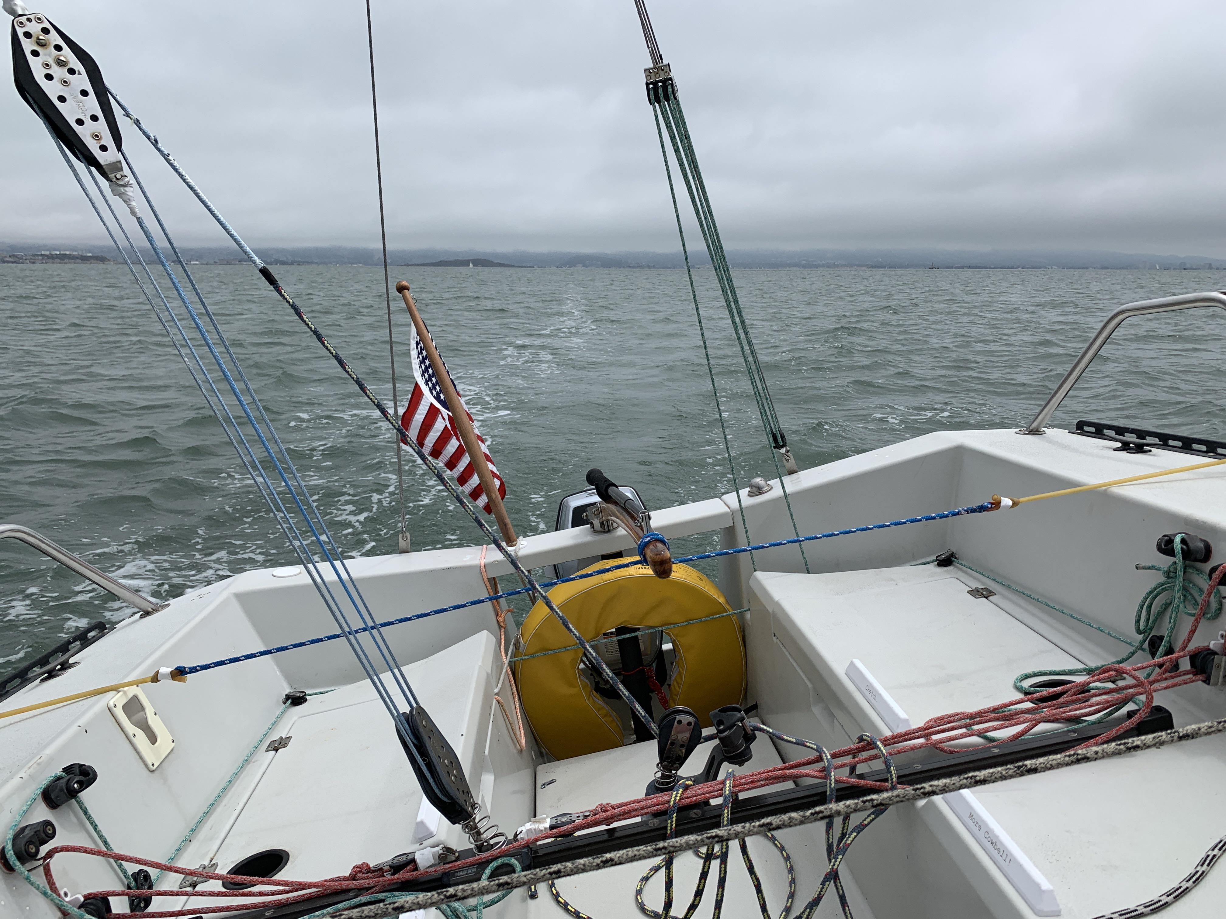 The worlds cheapest autopilot. r/sailing