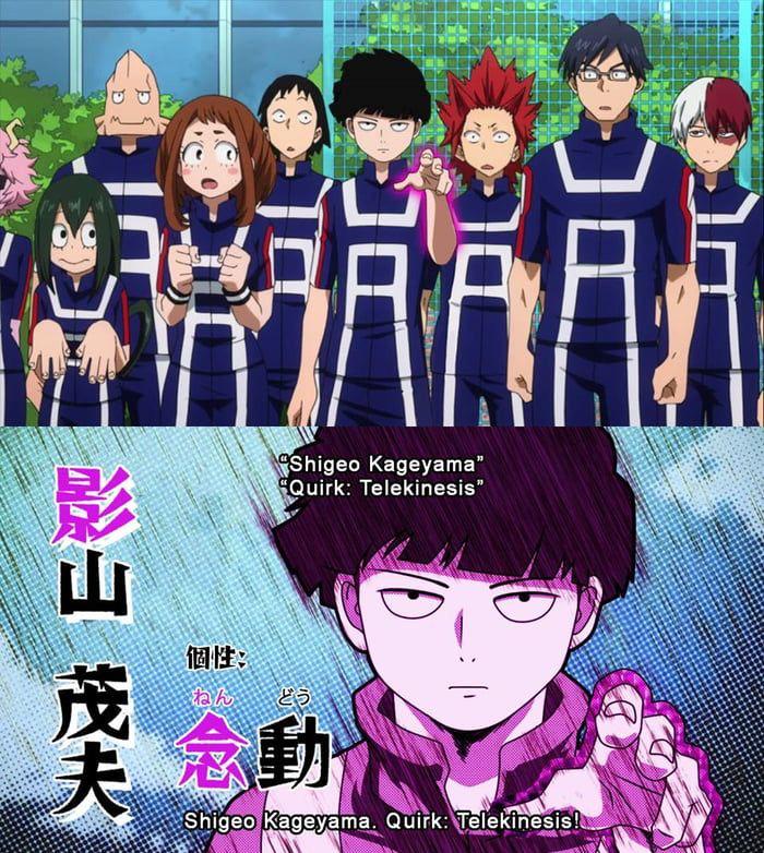 MP100 x MHA : r/Mobpsycho100