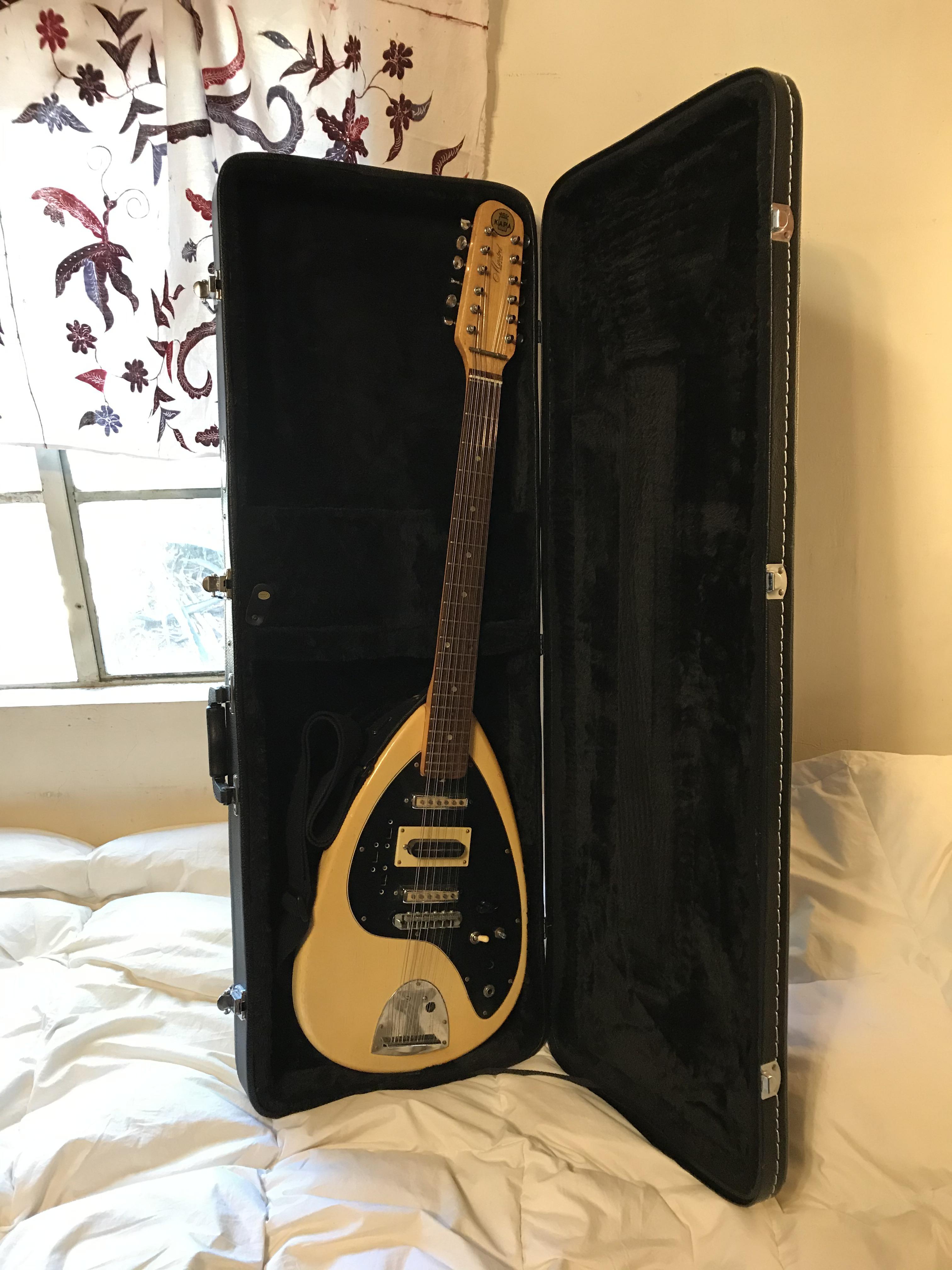 My '60s Kapa Minstrel 12string r/guitarporn