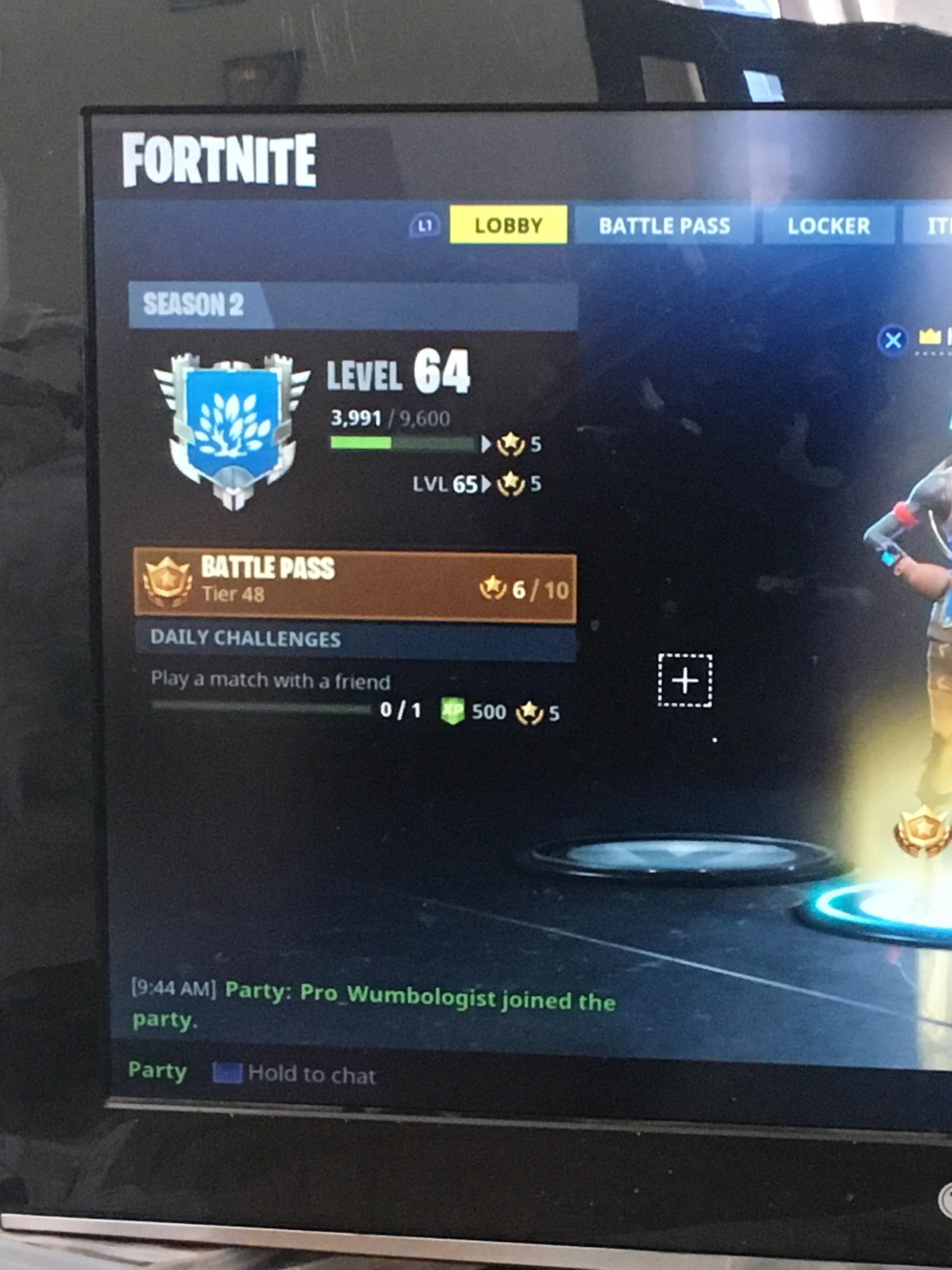 Is this quest not working for any of you? FortniteBattleRoyale