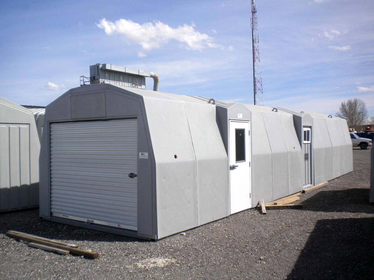 Fibreglass Buildings by Mocoat. High strength and modular design of