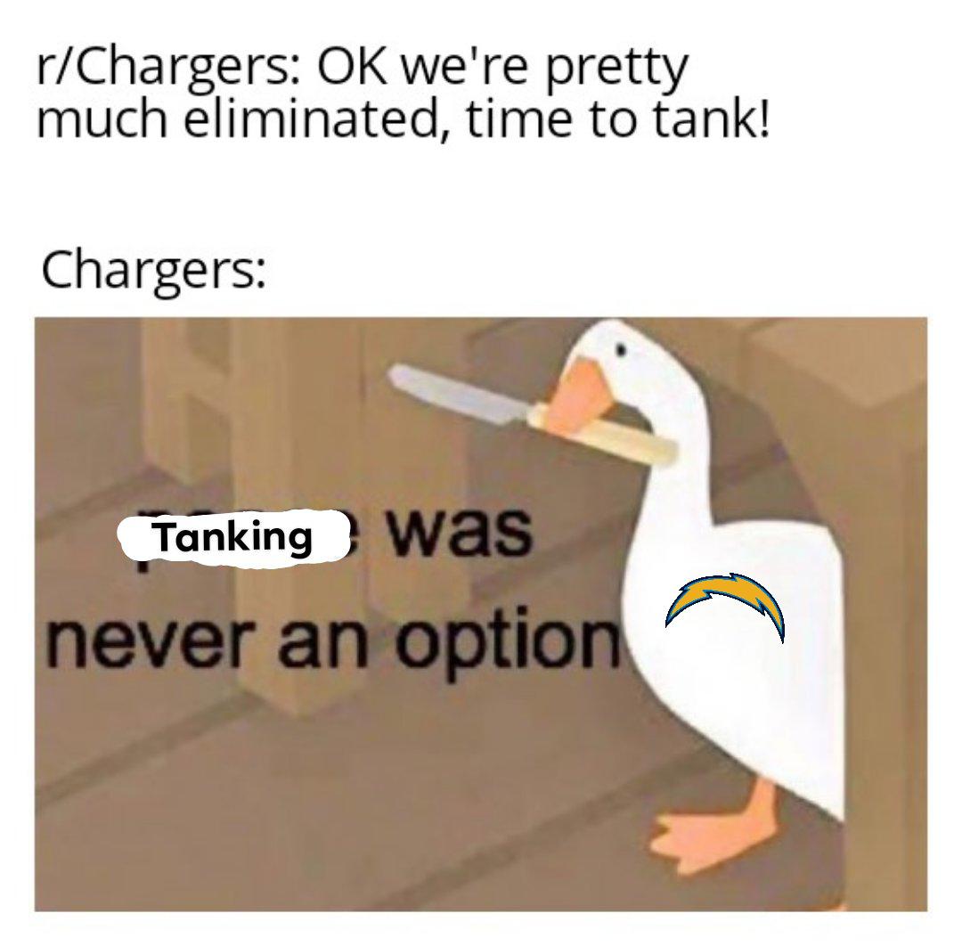 Is that 88 I smell? Chargers