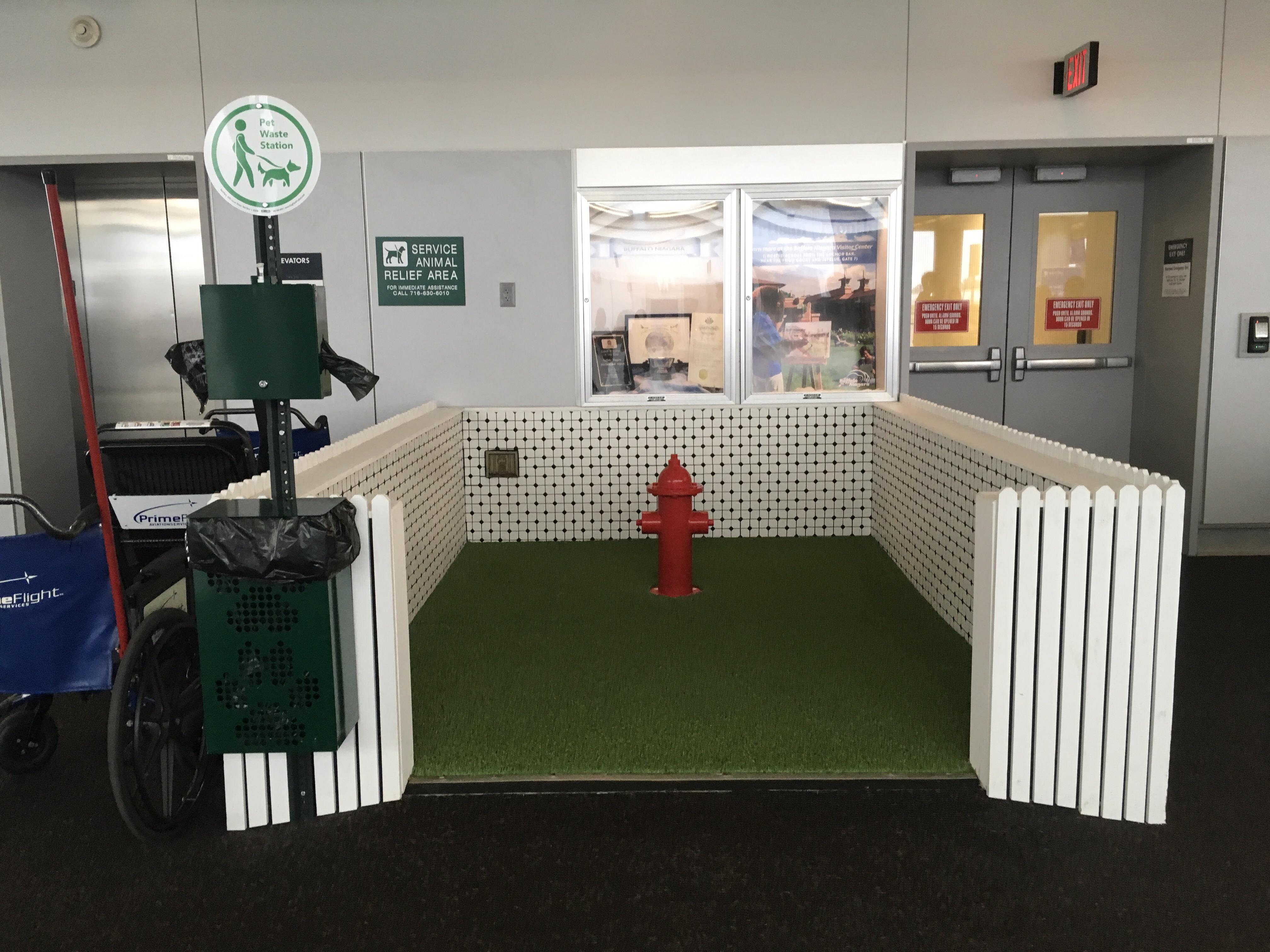 This airport has a bathroom for service dogs r/mildlyinteresting