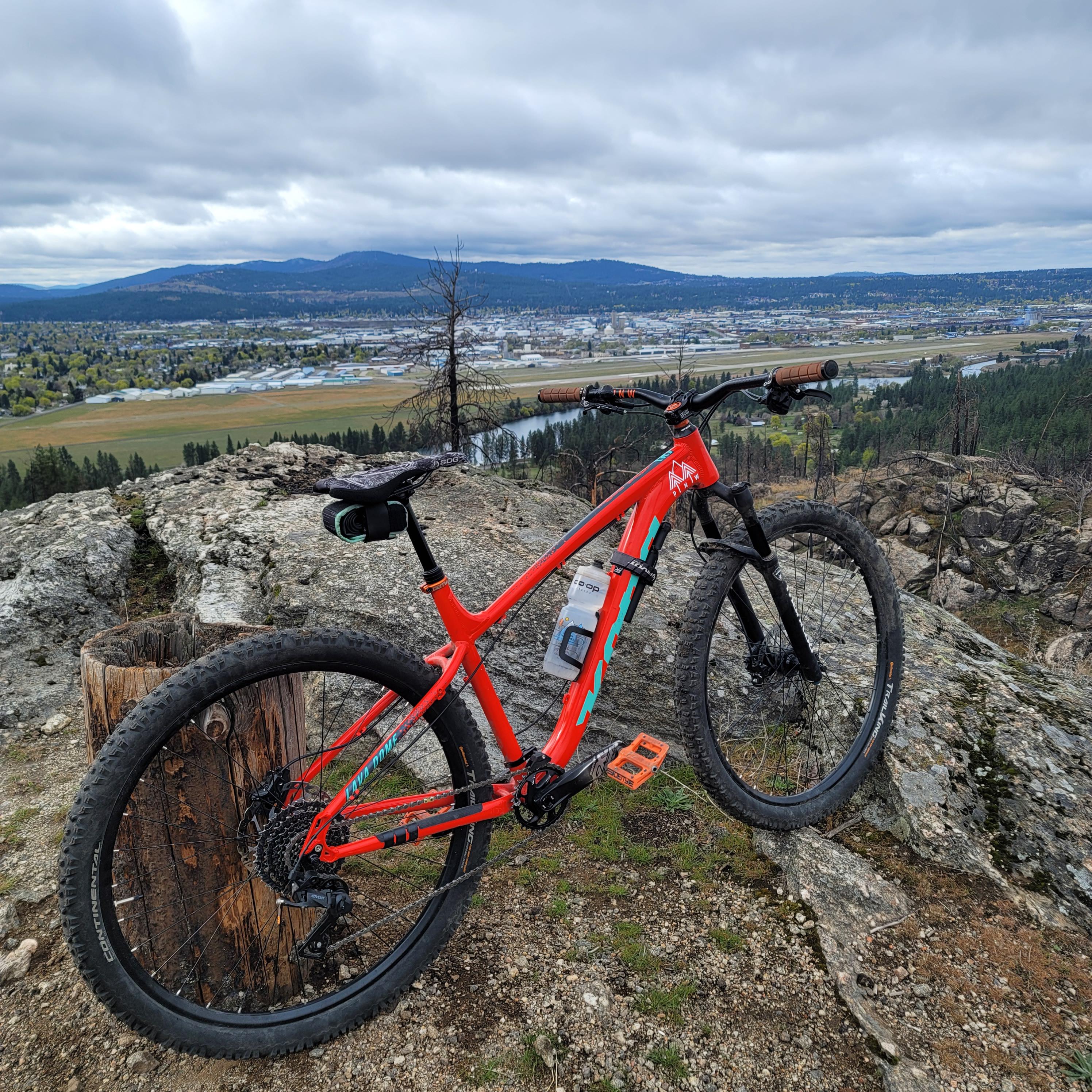 Tried my best to turn my budget xc hardtail into a trail bike. It's still a budget XC bike at