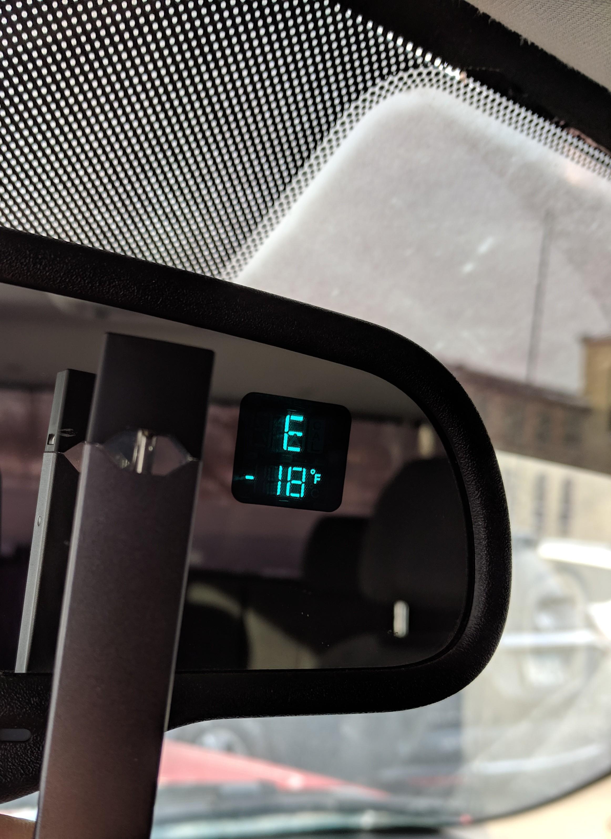 Not missing the rolled down window right about now : r/juul