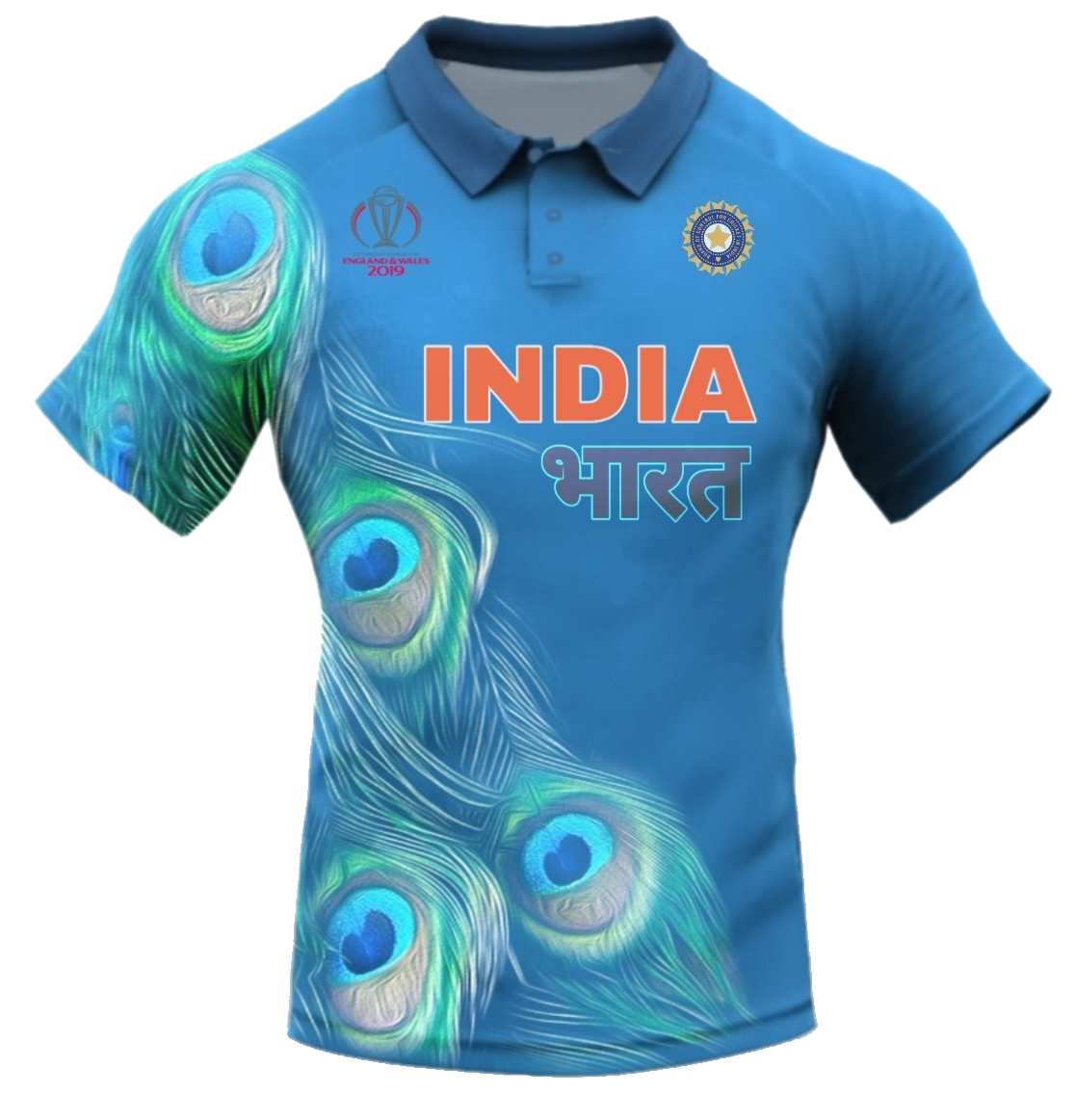 Indian Peacock jersey for Cricket World Cup 2019 I did. r/Cricket