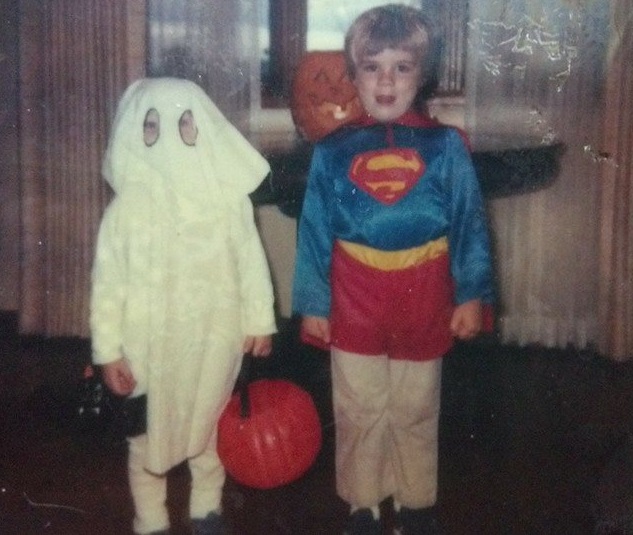 1984. My mom made all our Halloween costumes (and cut our hair). It