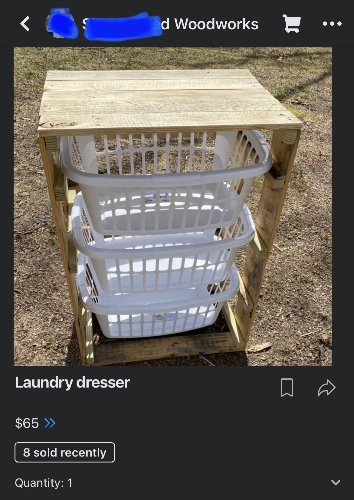This ‘dresser’ for sale on Facebook Marketplace r/DiWHY