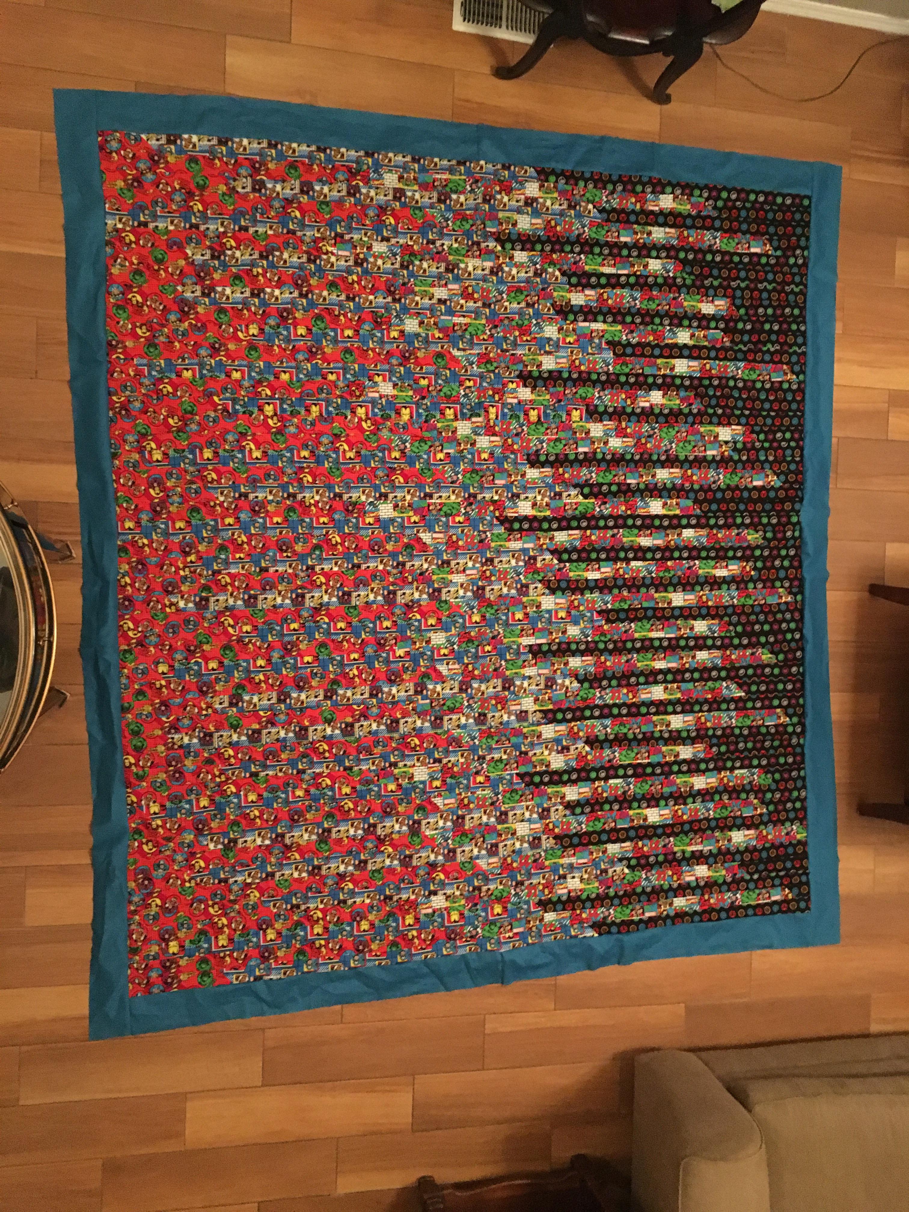 Jelly Roll Race Quilt Patterns I finally finished this Marvelthemed jelly roll race quilt top! Any