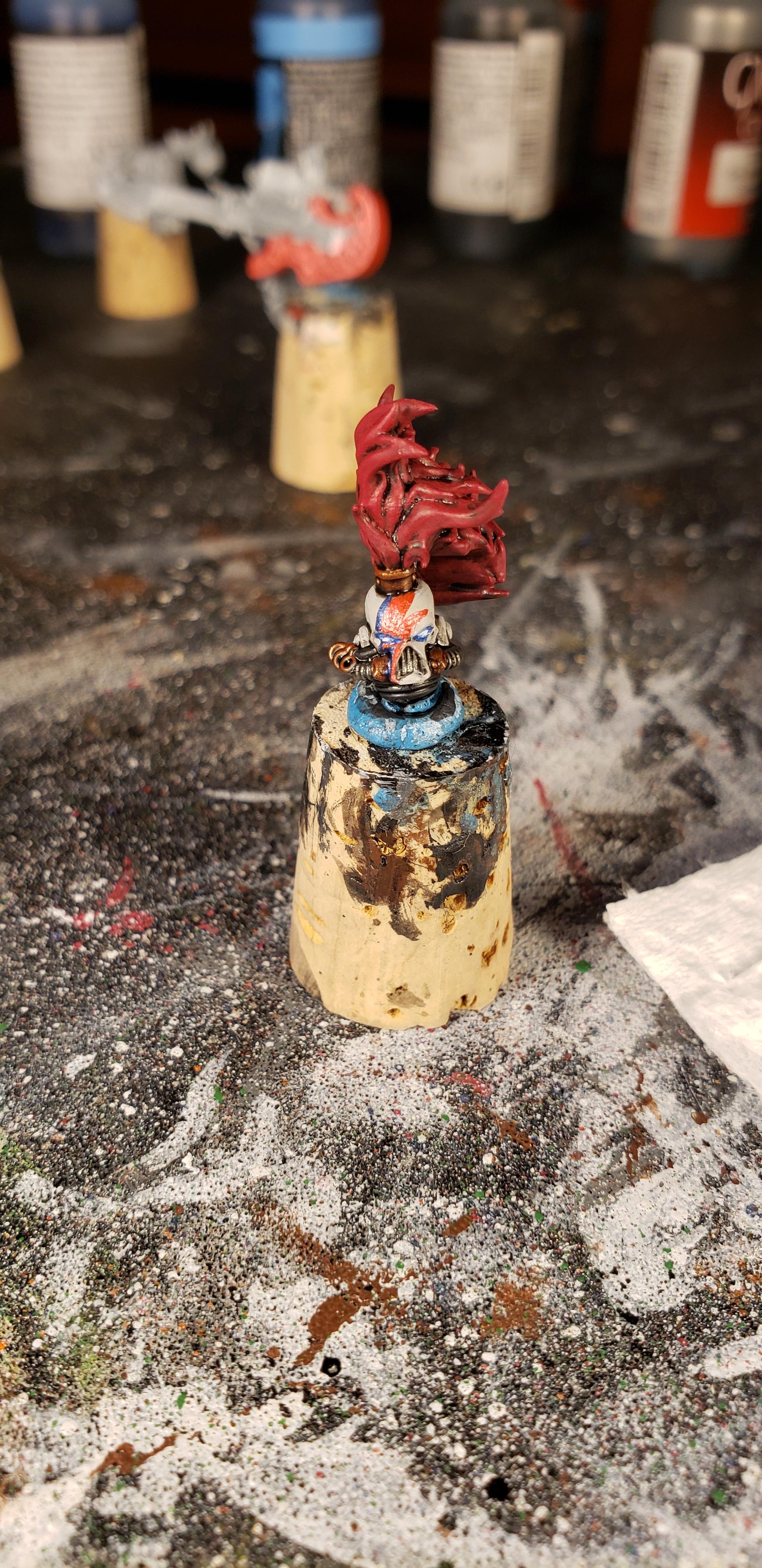 Finally got around to working on my noise marine, Ziggy