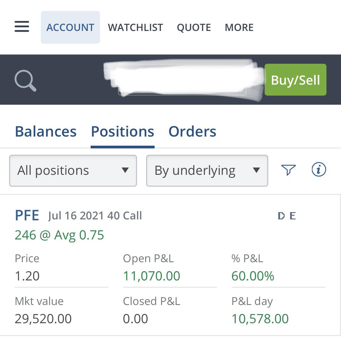 My Pfizer pfe yolo update wallstreetbets