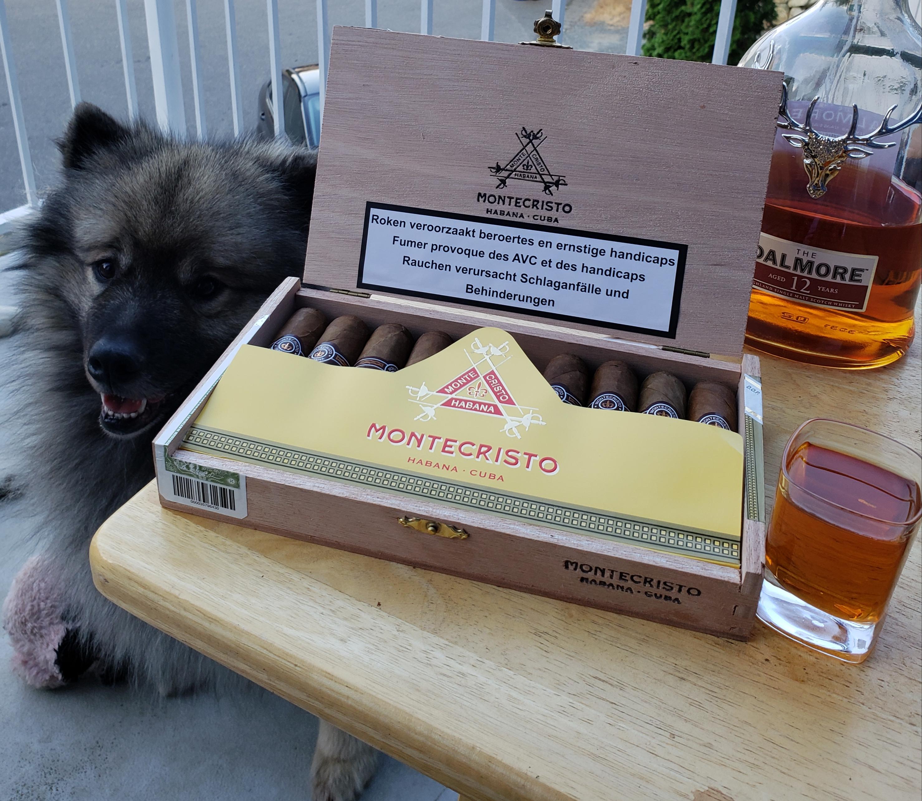 Petit cigars, Medium dog, Large Scotch. r/cubancigars