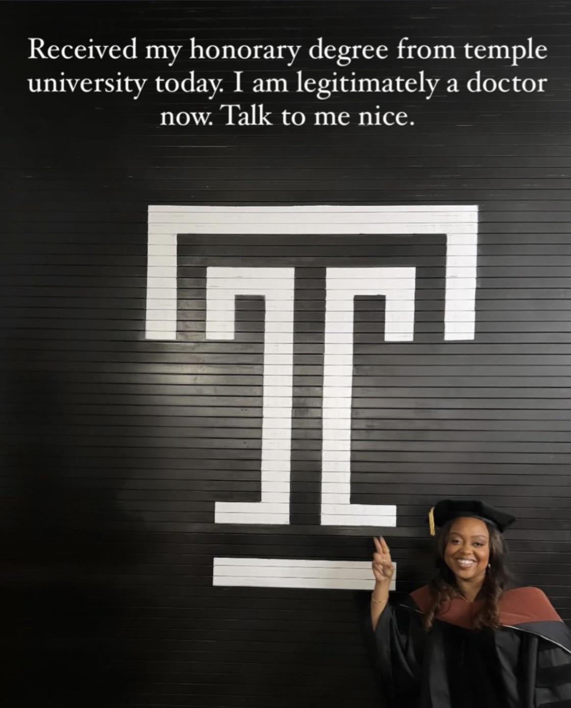 Congrats Dr. Teagues! ️ r/AbbottElementary