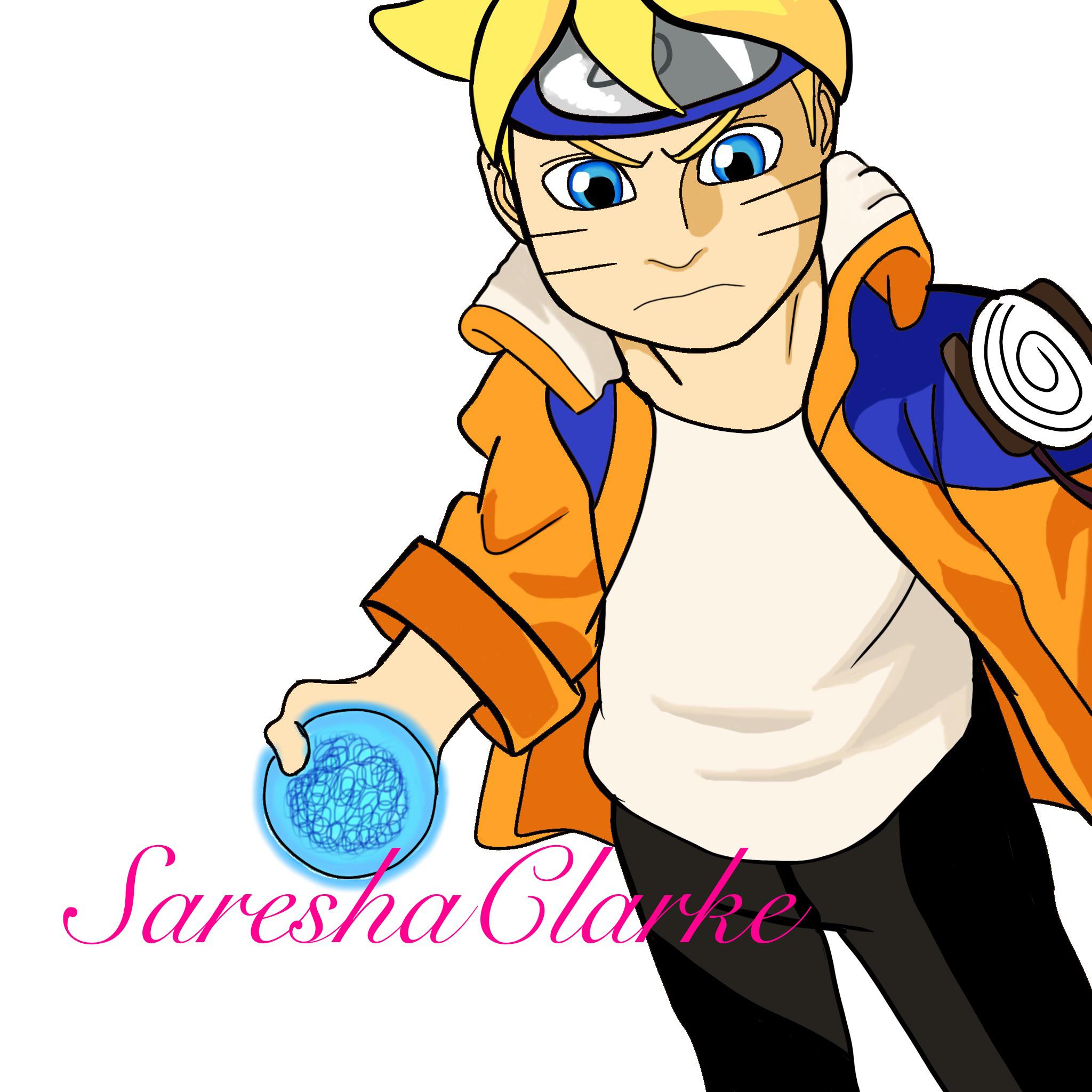 Another Boruto fan art I did! I wanted to get out of my comfort zone