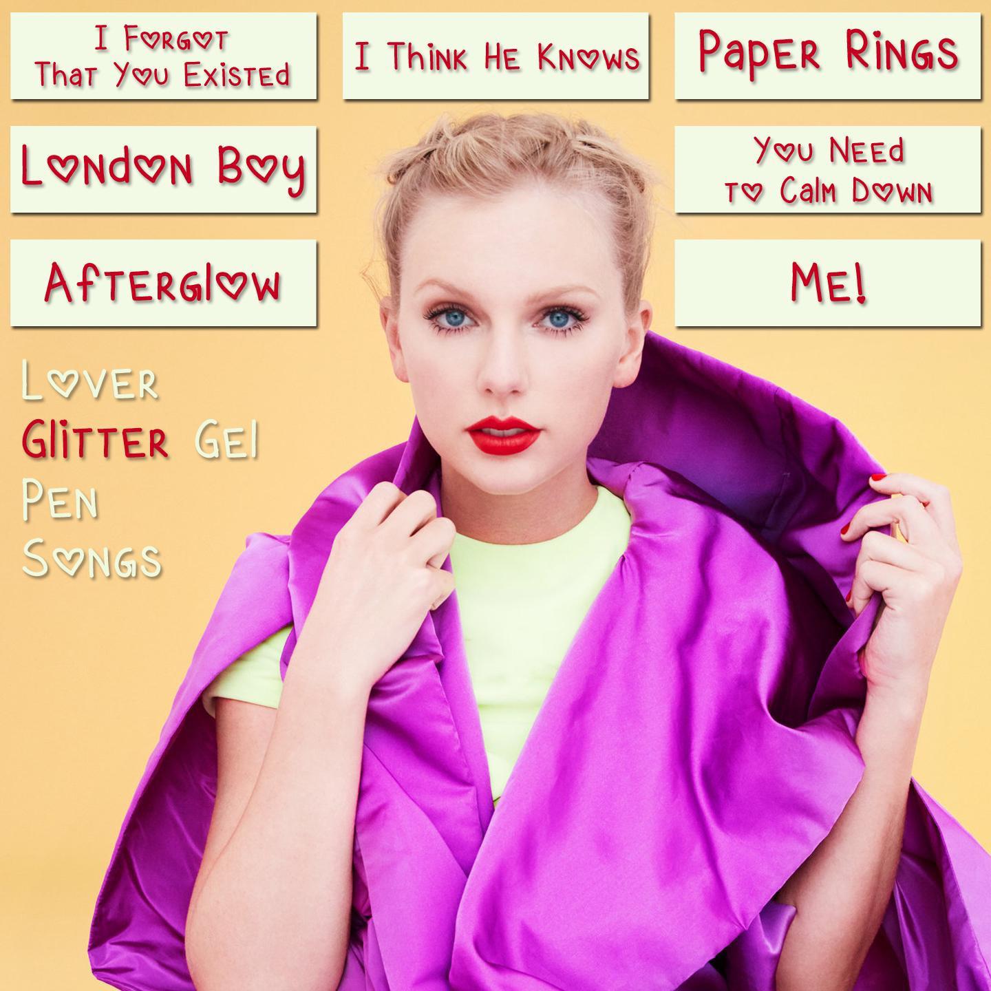 Lover Pen Elimination Glitter Gel Pen (Round 1)