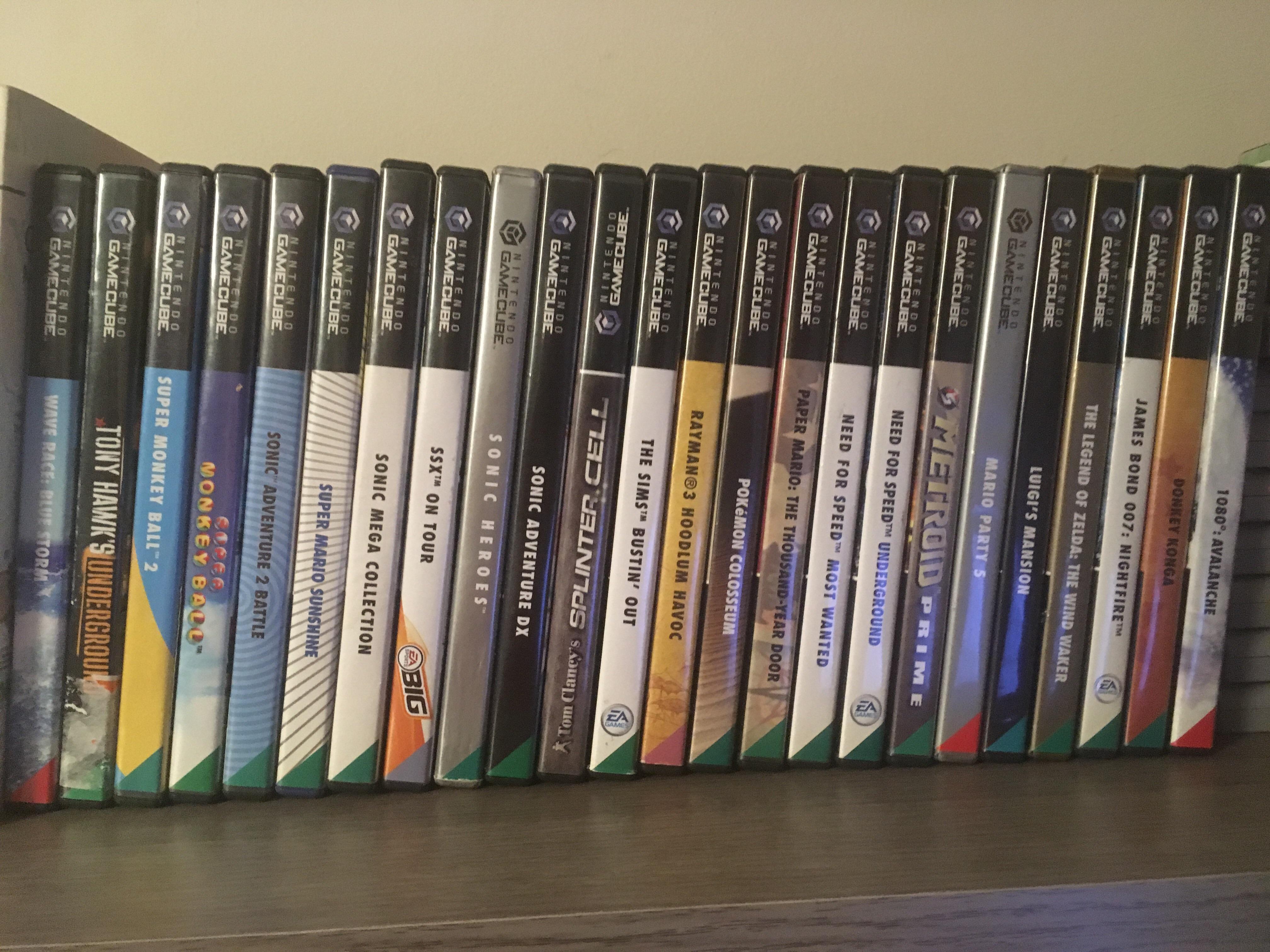 My humble GameCube collection r/gamecollecting