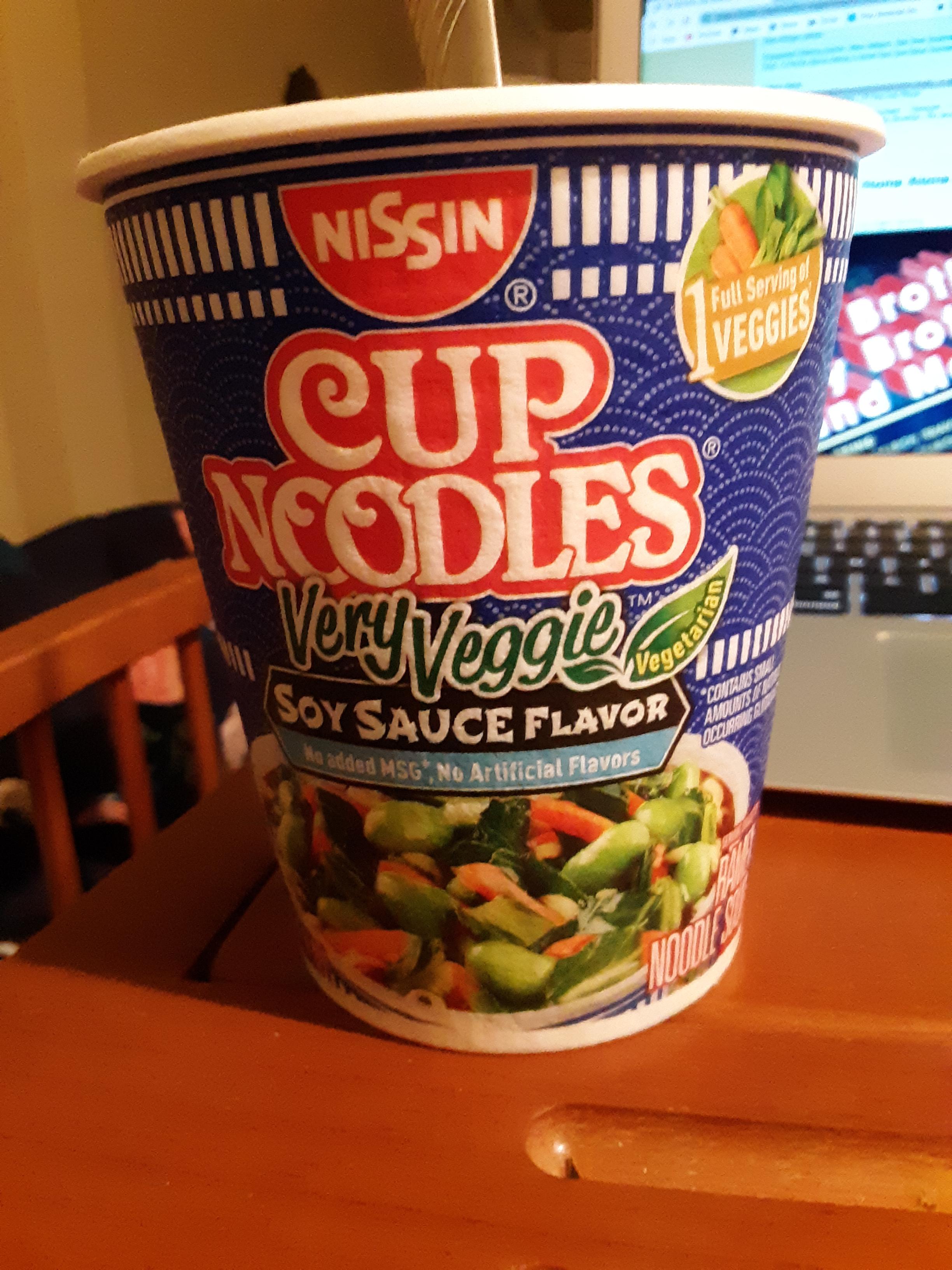 These vegetarian Cup Noodles are my jam r/vegetarian