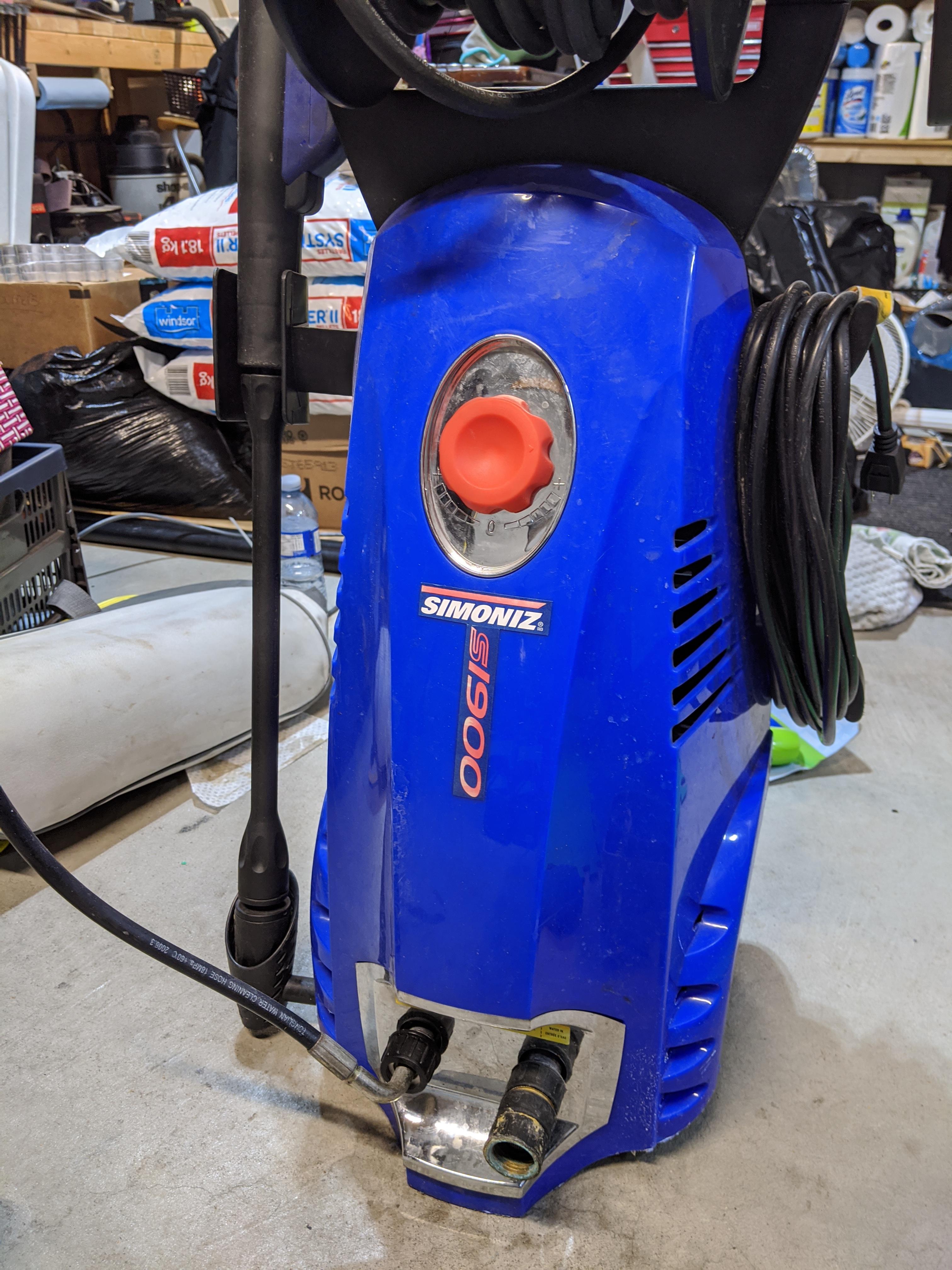 How to remove calcium build up inside electric power washer r/fixit