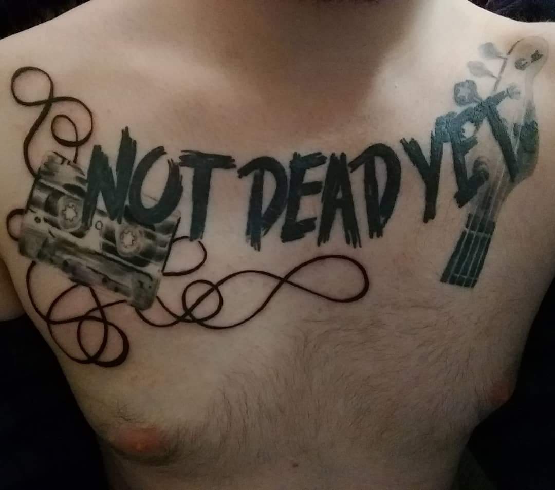 Chest Piece I Got A Few Years Back To Celebrate My Love For Frank Turner And How His Music (And Other Music), Has Saved Me. I Absolutely Adore This. Artist: Davey Cadaver @ 954_x_1080_jpg