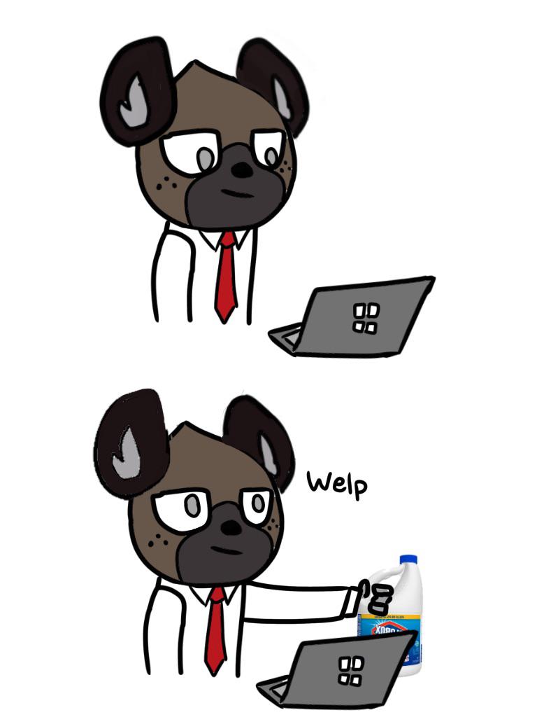New meme format what is Haida looking at? aggretsuko