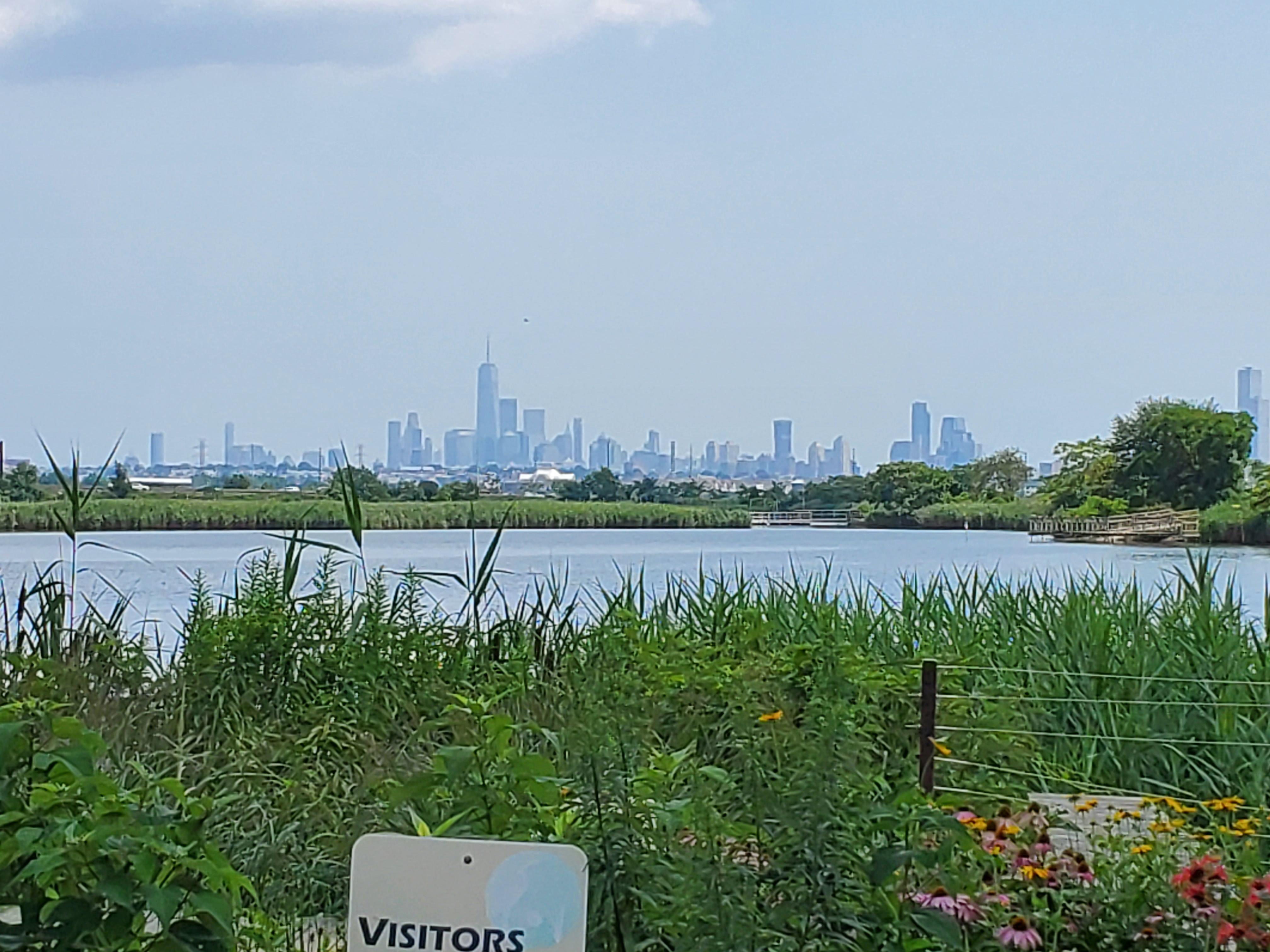 Manhattan as seen from the New Jersey Meadowlands [OC] CityPorn