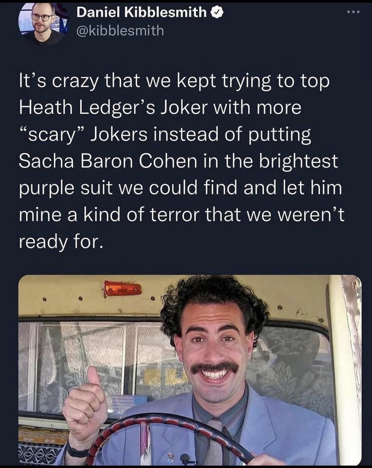 Borat Movie Quotes