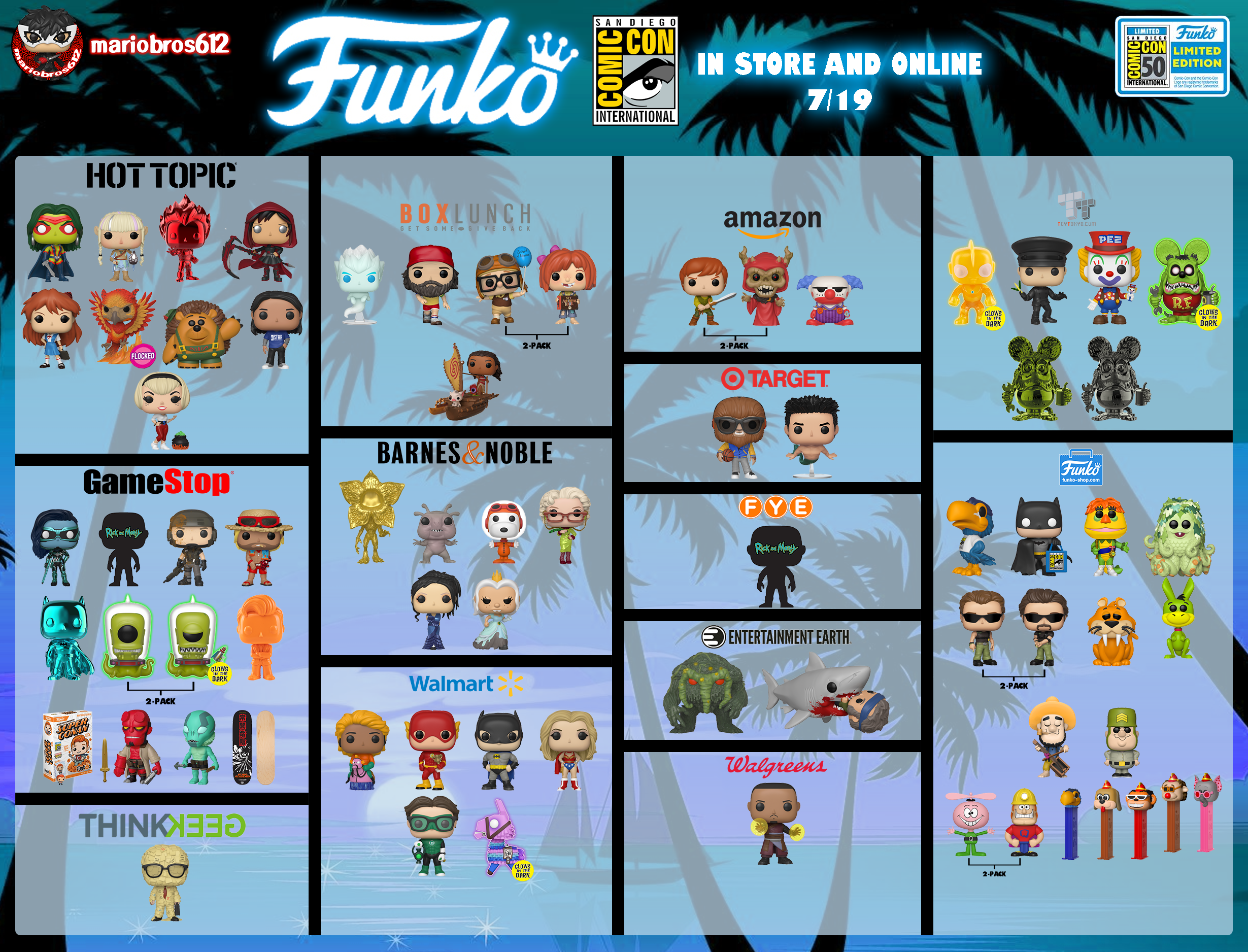 Sdcc 2023 Exclusives List Funko Shop Sdcc 2019 Best Sale, 55% Off | Www.geb.cat