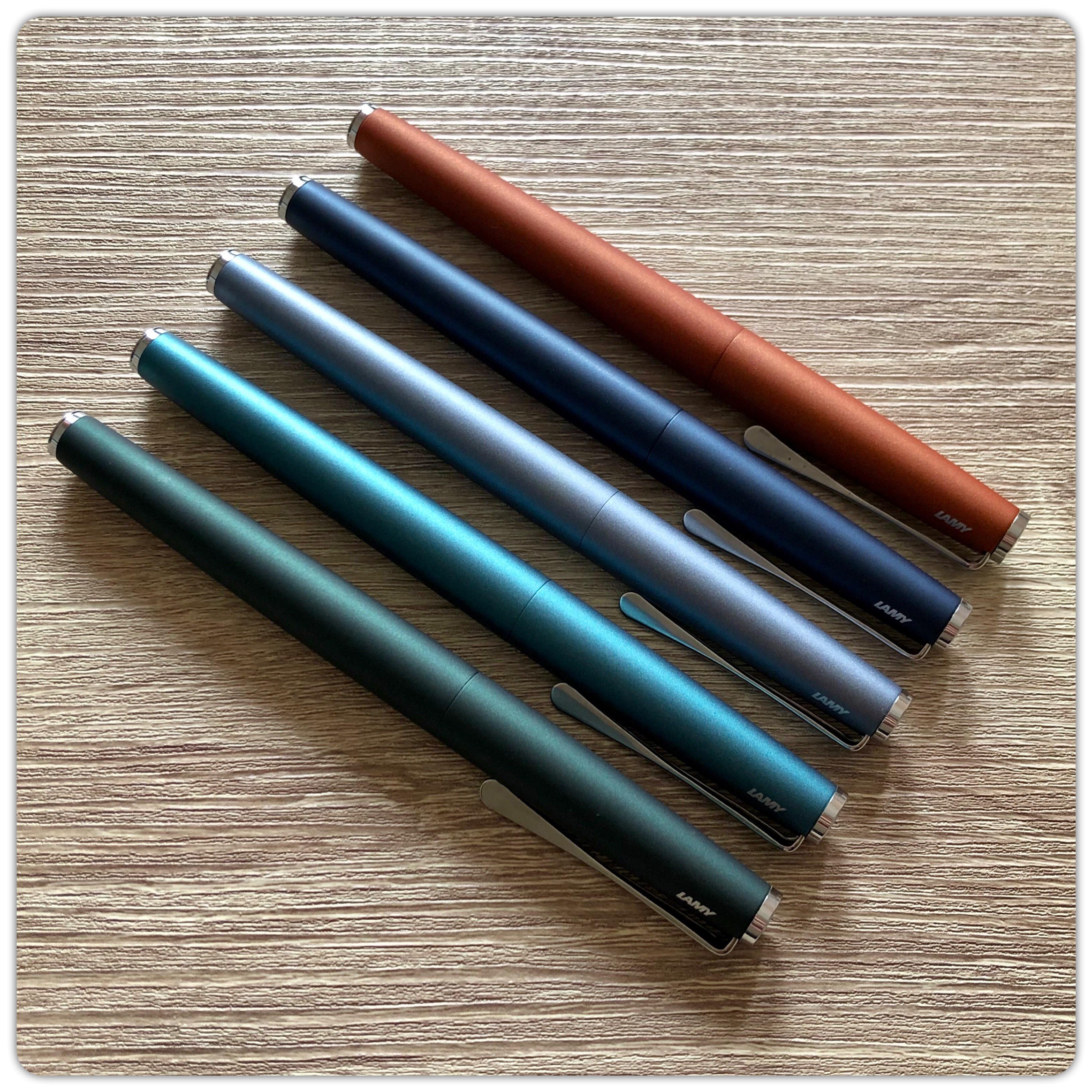 The new Lamy Studio Glacier fountain pen has just arrived and it has