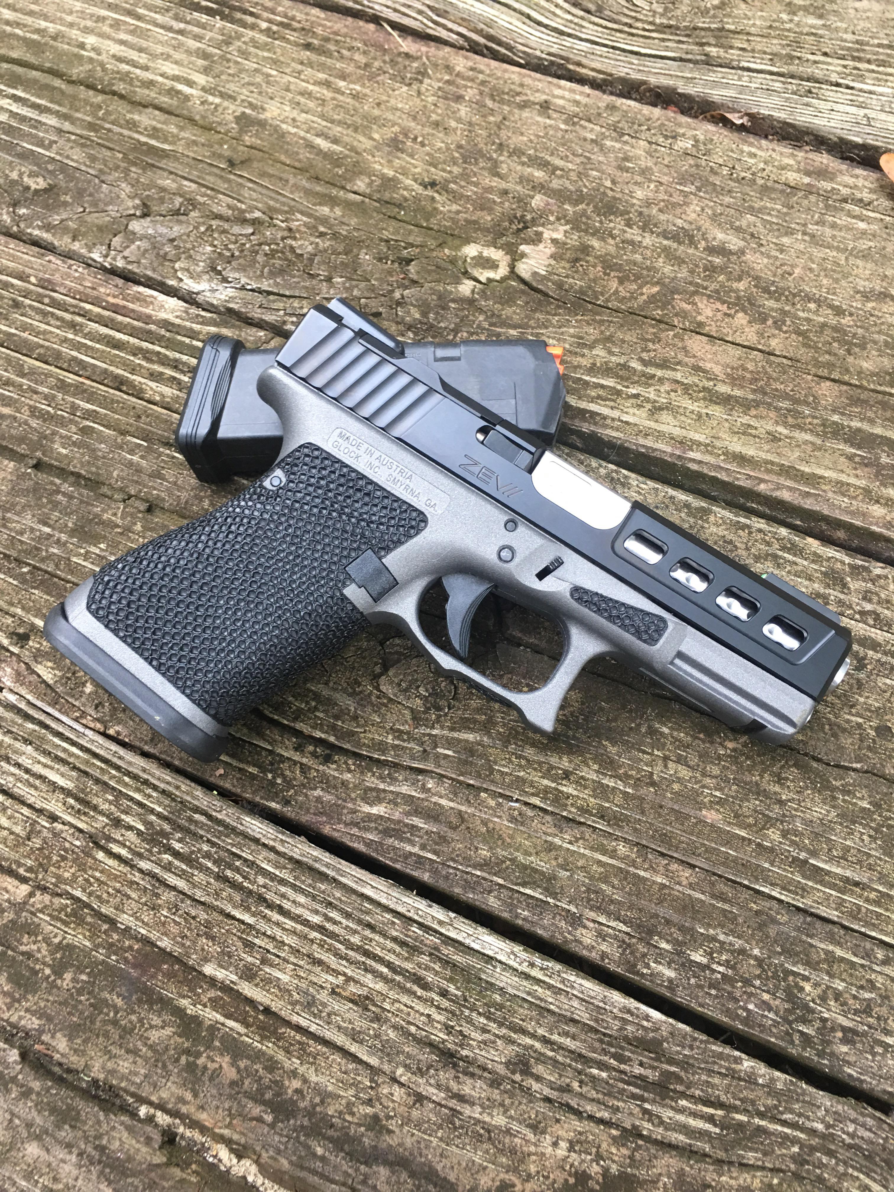 Zev gen 4 19 build, tungsten frame cerakote, tango package, syndicate