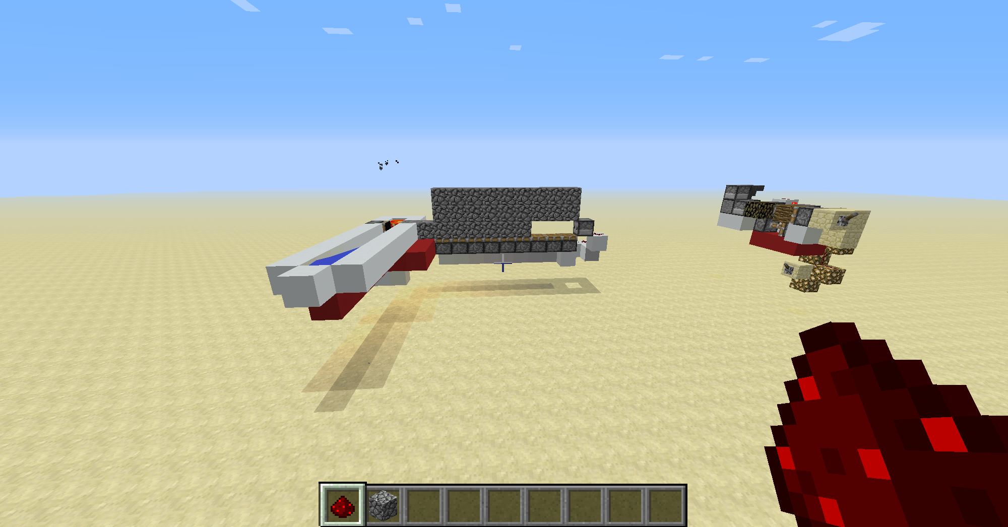 Trying to make a cobblestone farm. Does anyone know how to fix this